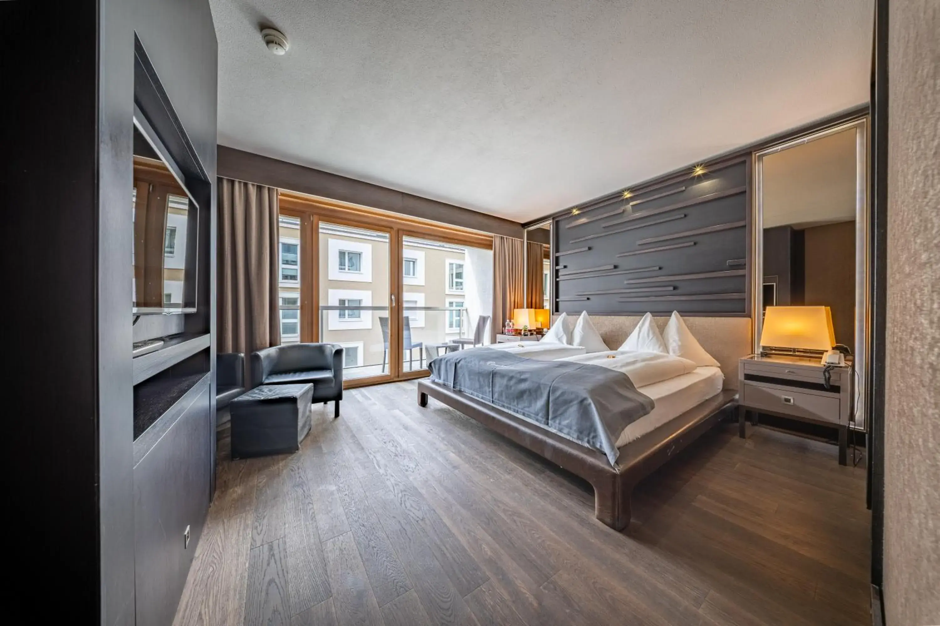 Deluxe Double Room in Hotel Piz St. Moritz Deluxe Double Room in Hotel Piz St. Moritz