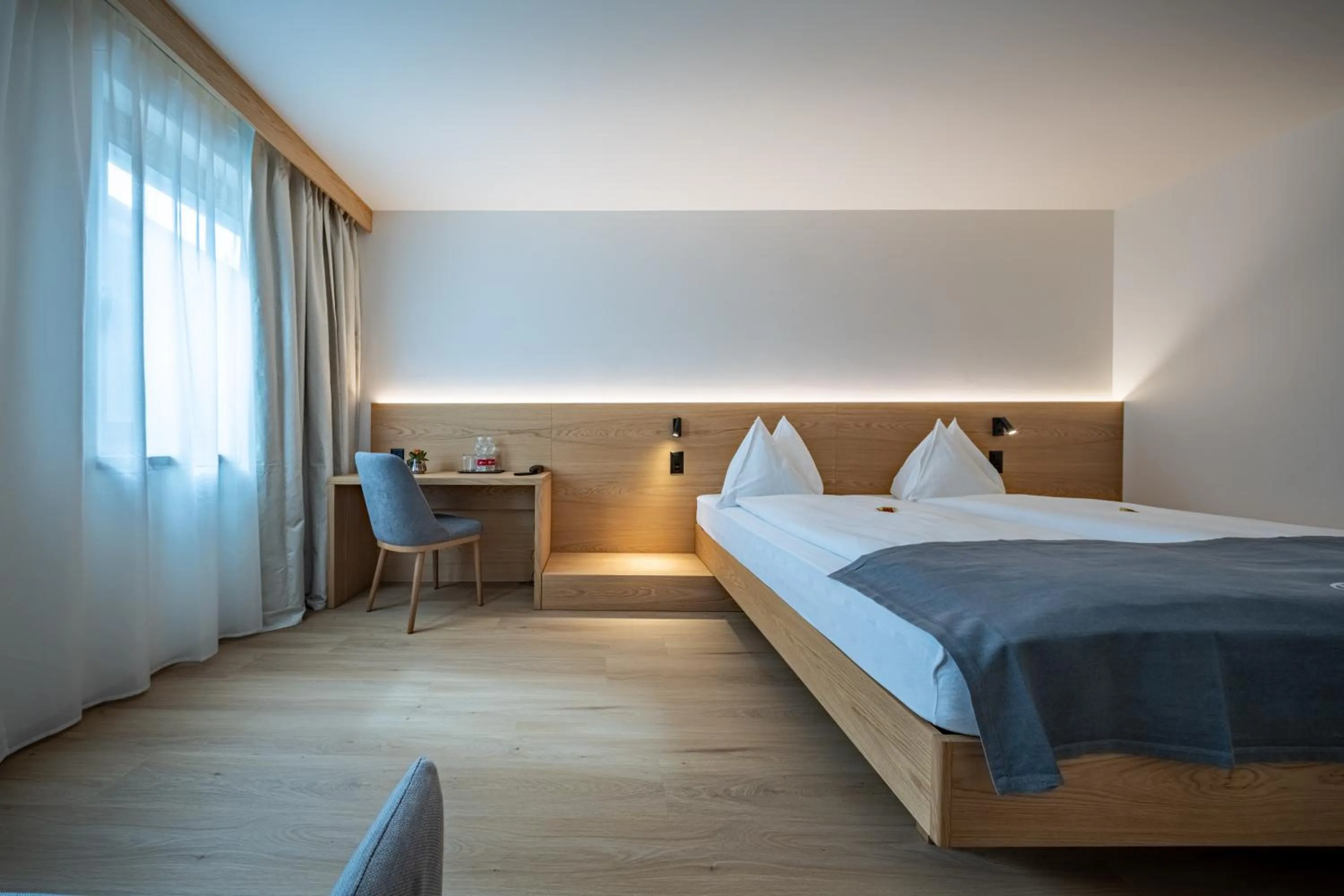 Bed in Hotel Piz St. Moritz