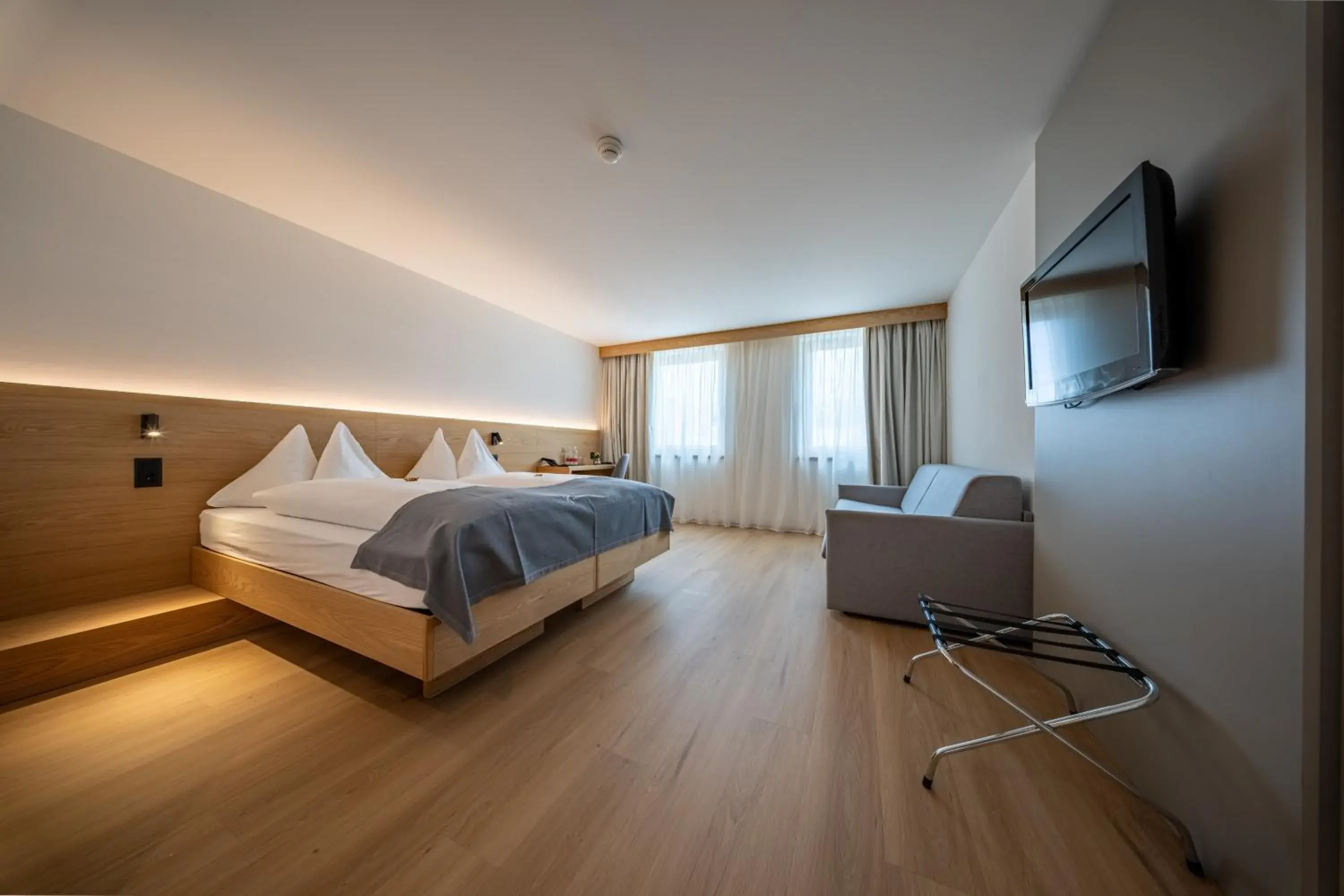 Superior Twin Room in Hotel Piz St. Moritz Superior Twin Room in Hotel Piz St. Moritz