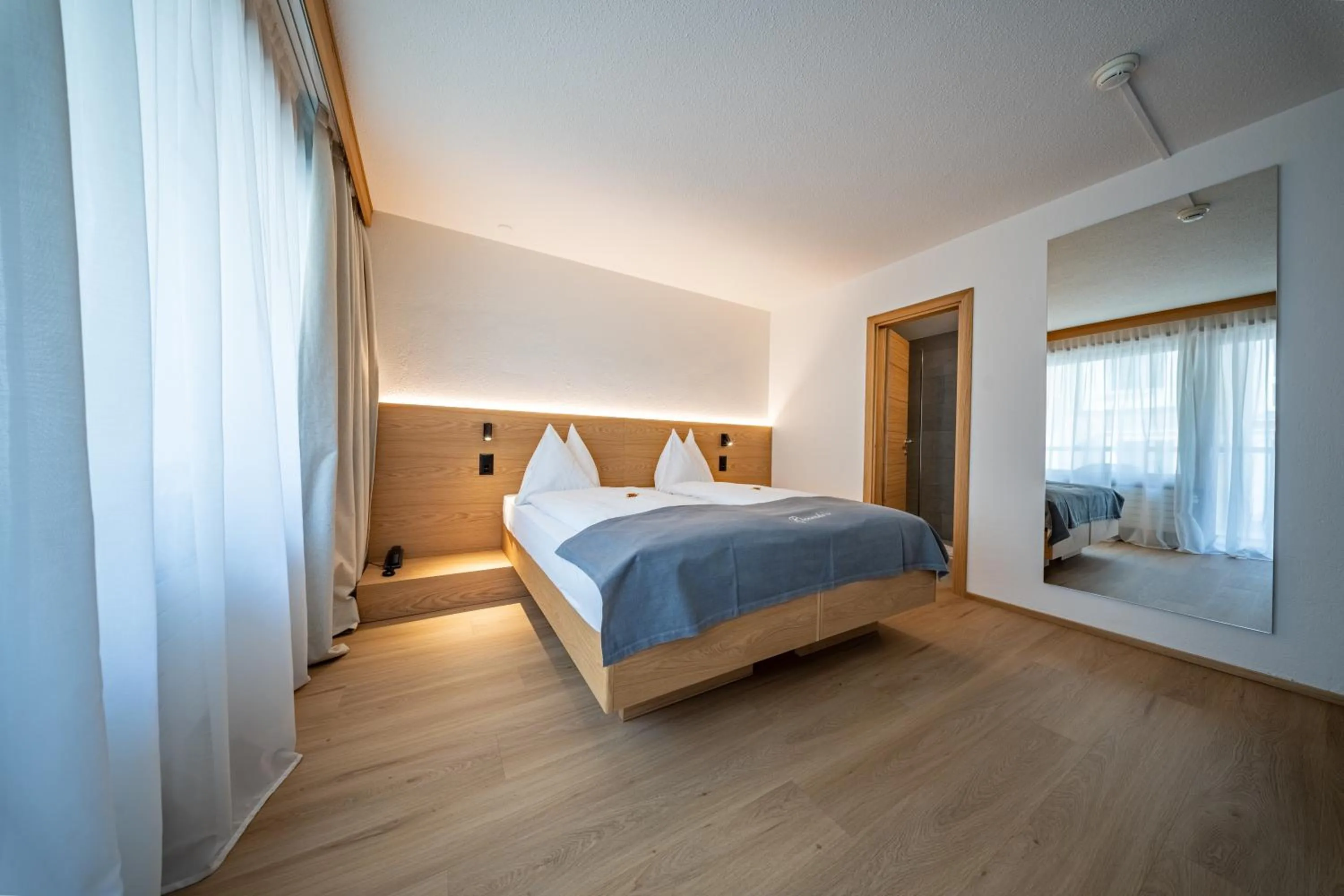 Bed in Hotel Piz St. Moritz