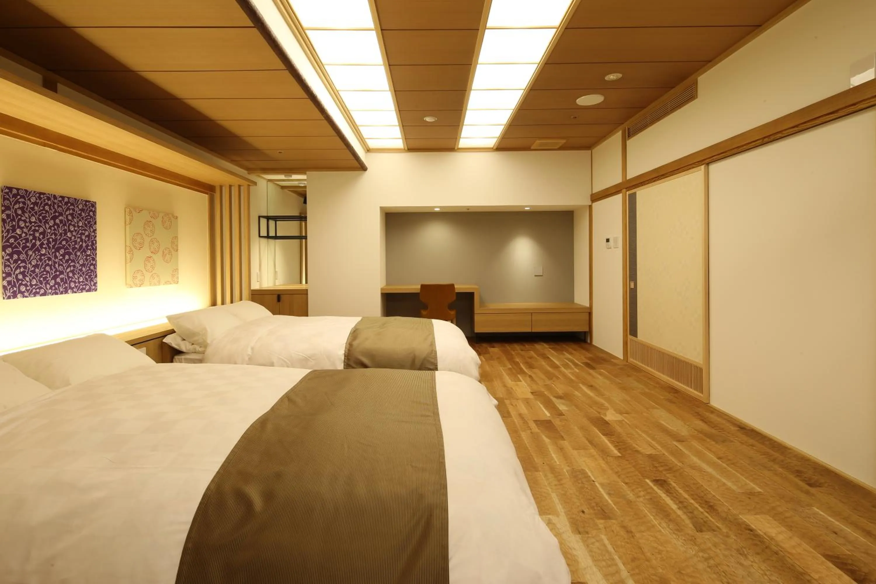 Deluxe Twin Room in Syoenso Hotsugawatei