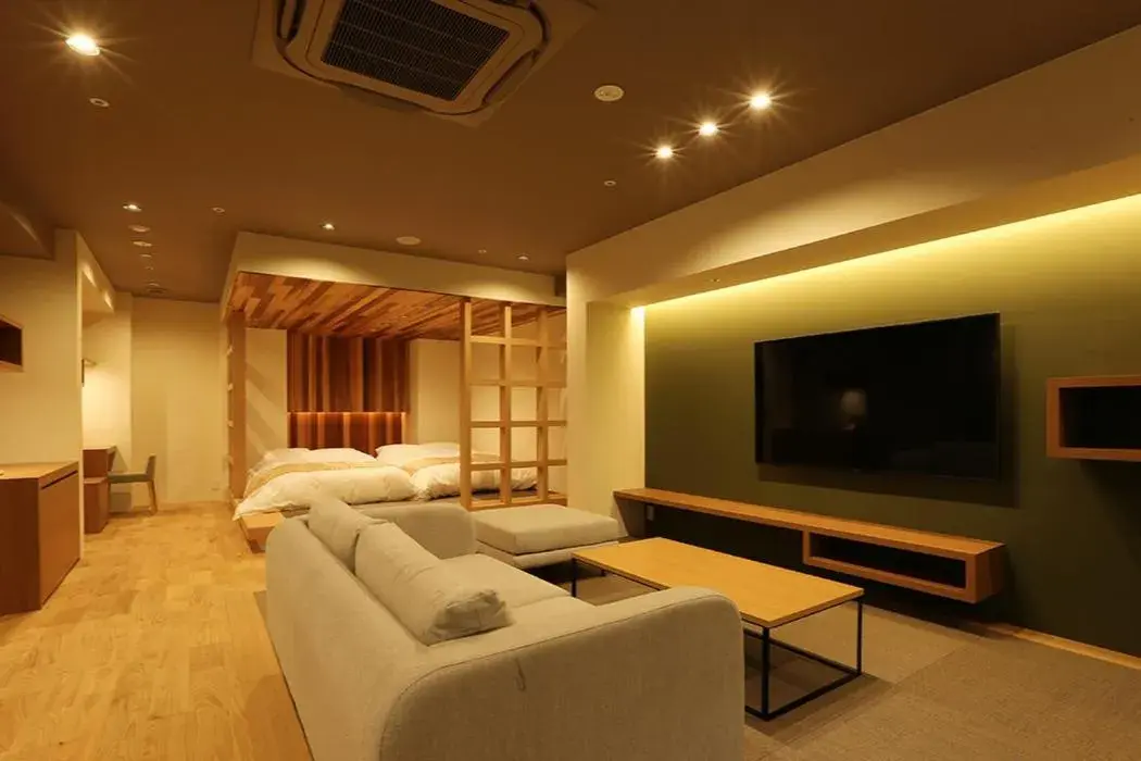 Bed in Shoenso Hozugawatei Bed in Shoenso Hozugawatei