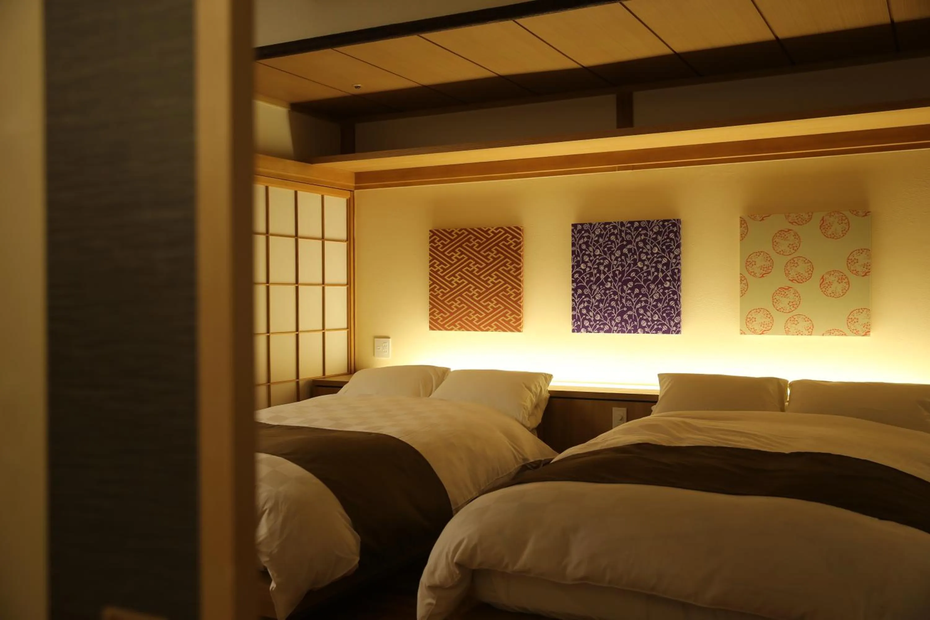 Deluxe Twin Room in Shoenso Hozugawatei