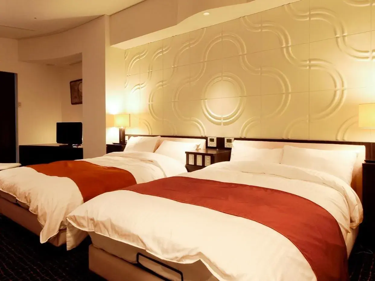 Bed in Shoenso Hozugawatei Bed in Shoenso Hozugawatei