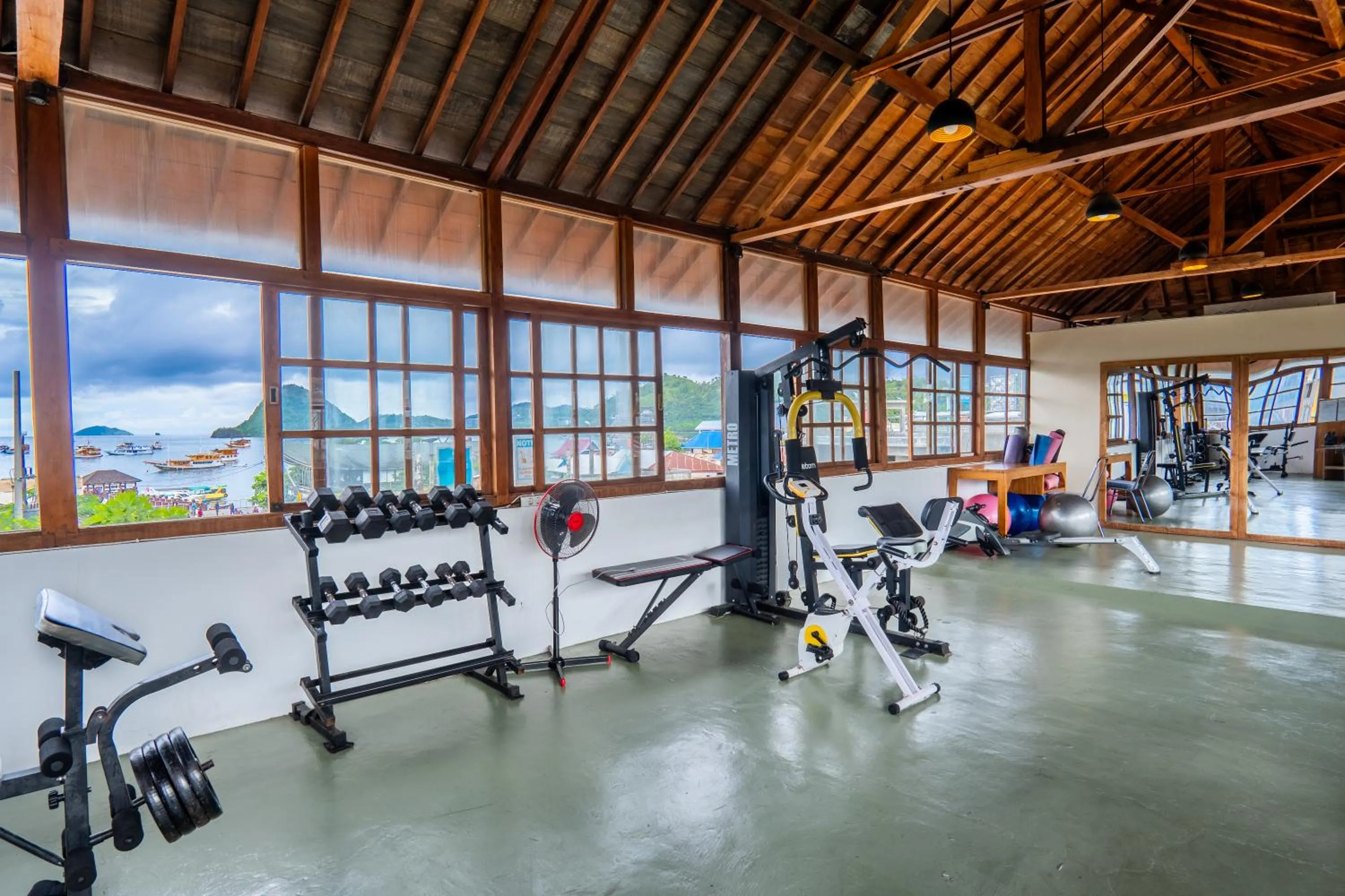 Fitness centre/facilities in Dragon Dive Komodo Dive Resort