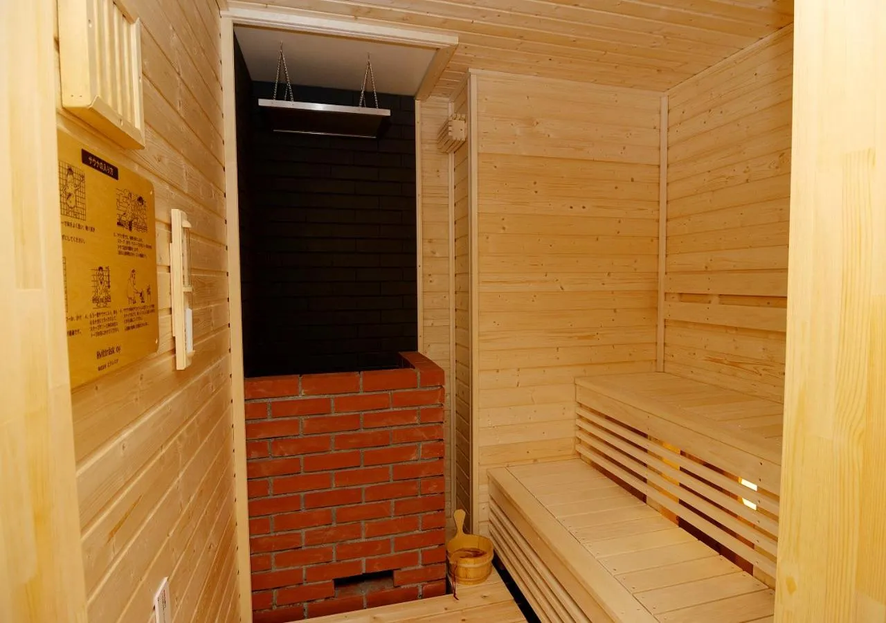 Sauna in Shibetsu Grand Hotel