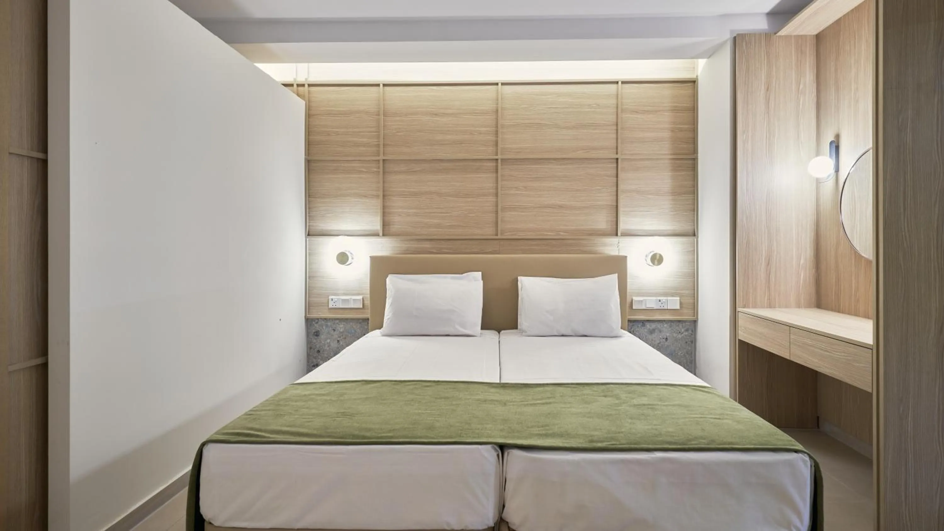 Bedroom, Bed in Eleni Holiday Resort