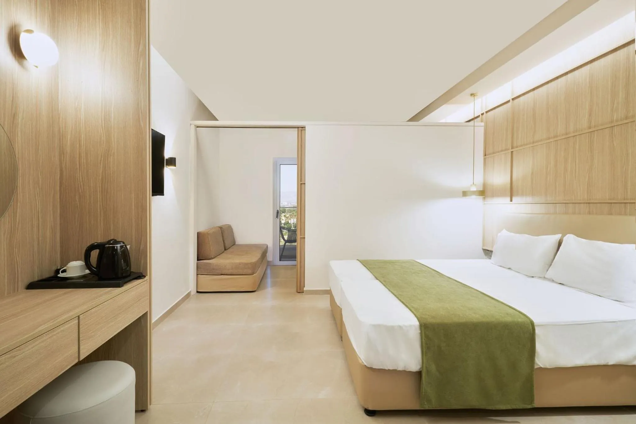 Bedroom, Bed in Eleni Holiday Resort