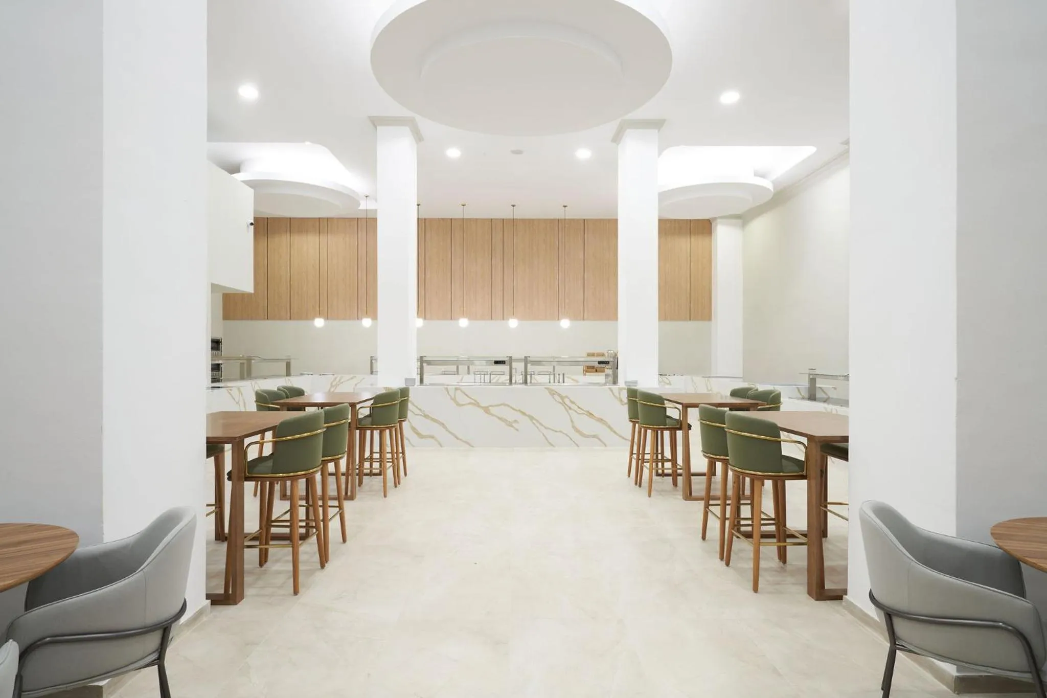 Dining area in Eleni Holiday Resort