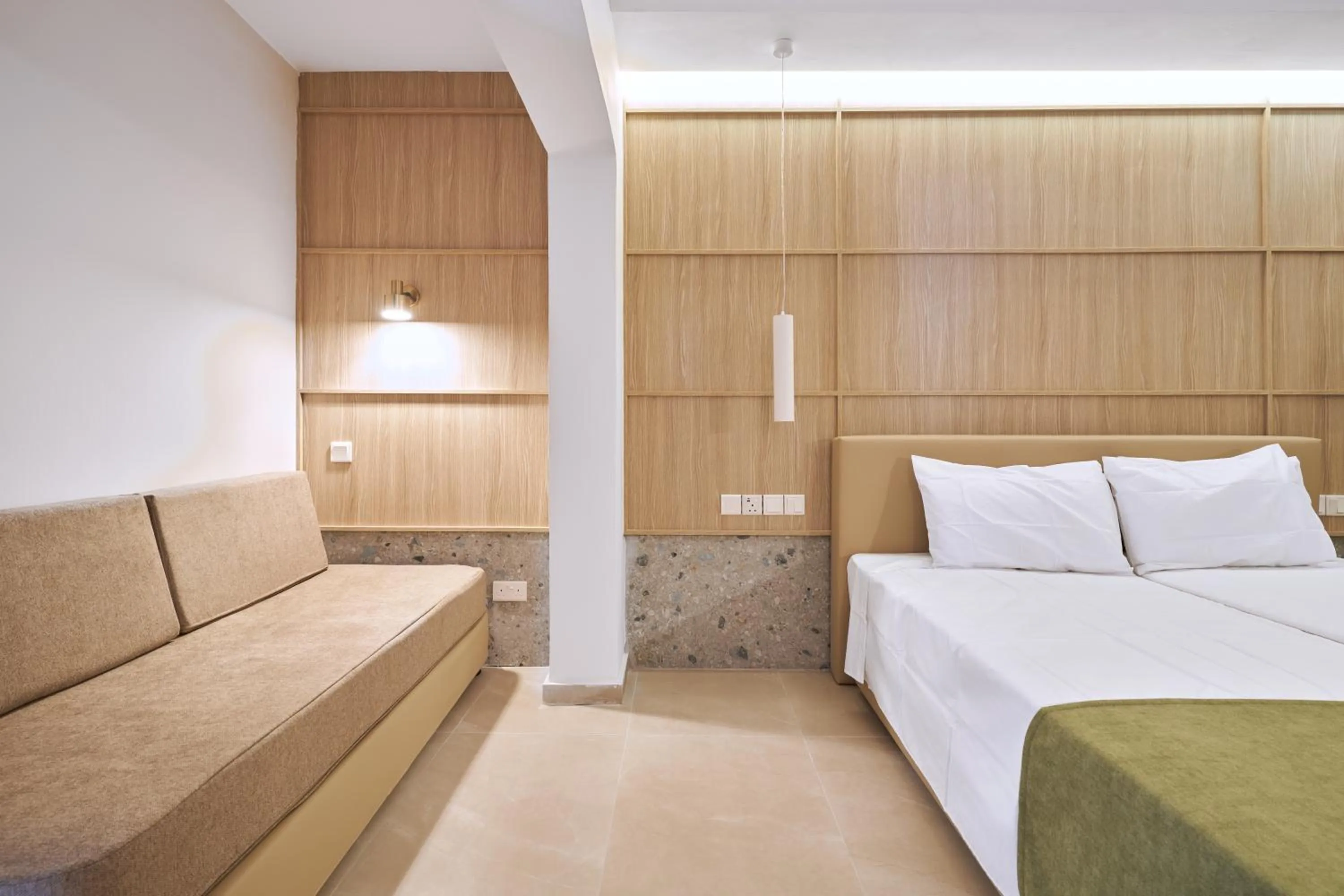 Bedroom, Bed in Eleni Holiday Resort