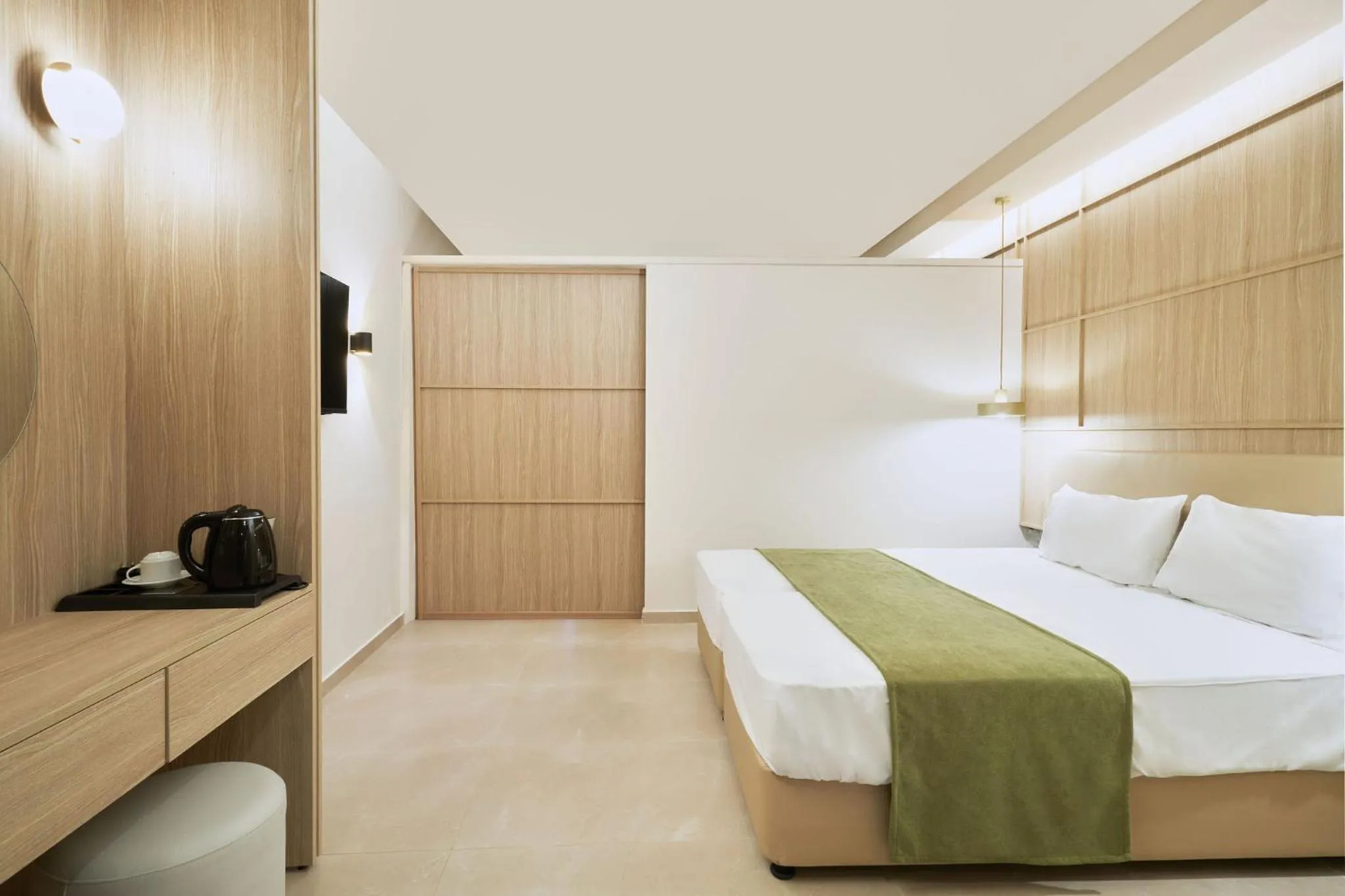 Bedroom, Bed in Eleni Holiday Resort