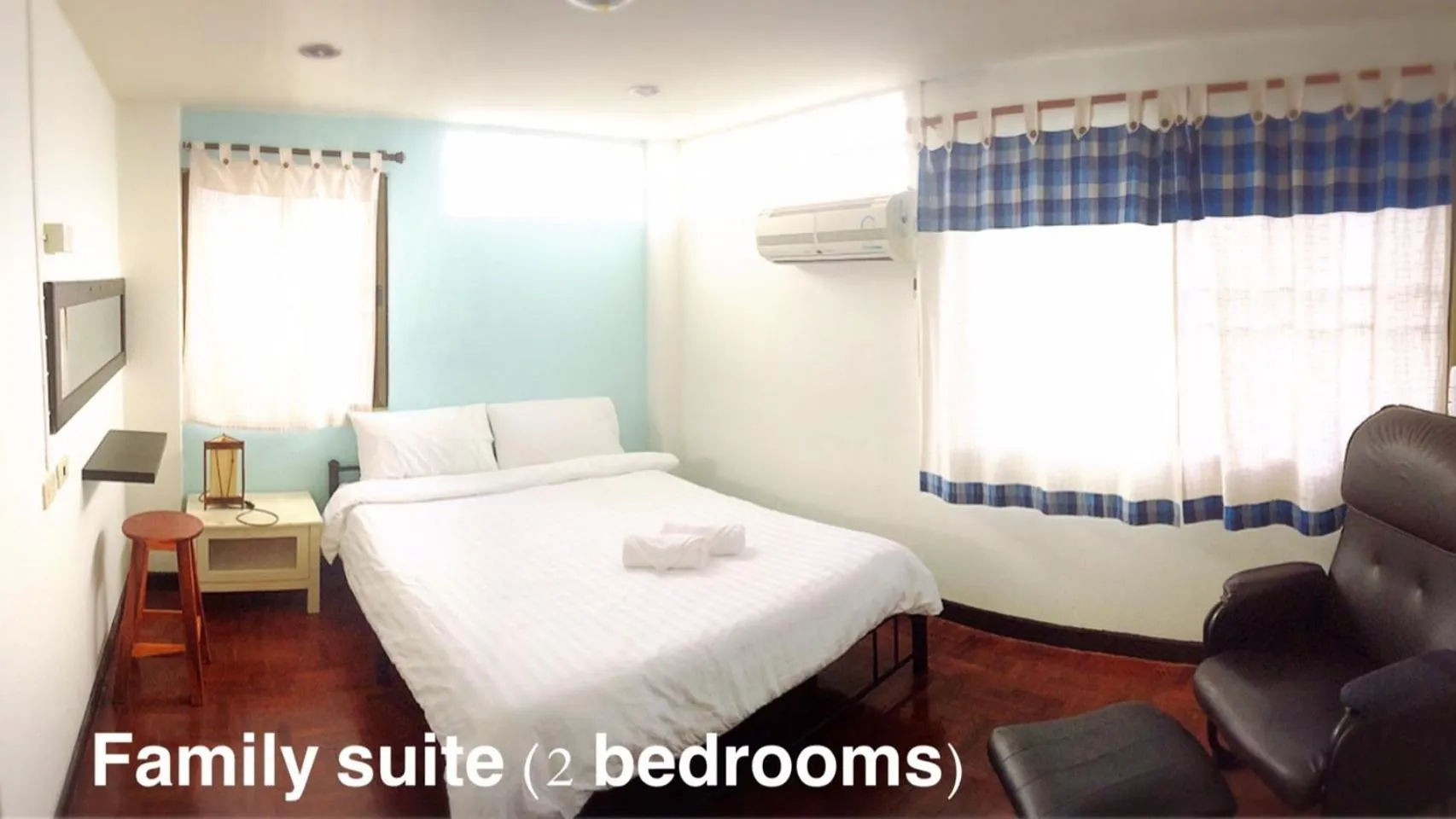 Bed in Yen Aura Boutique Hotel