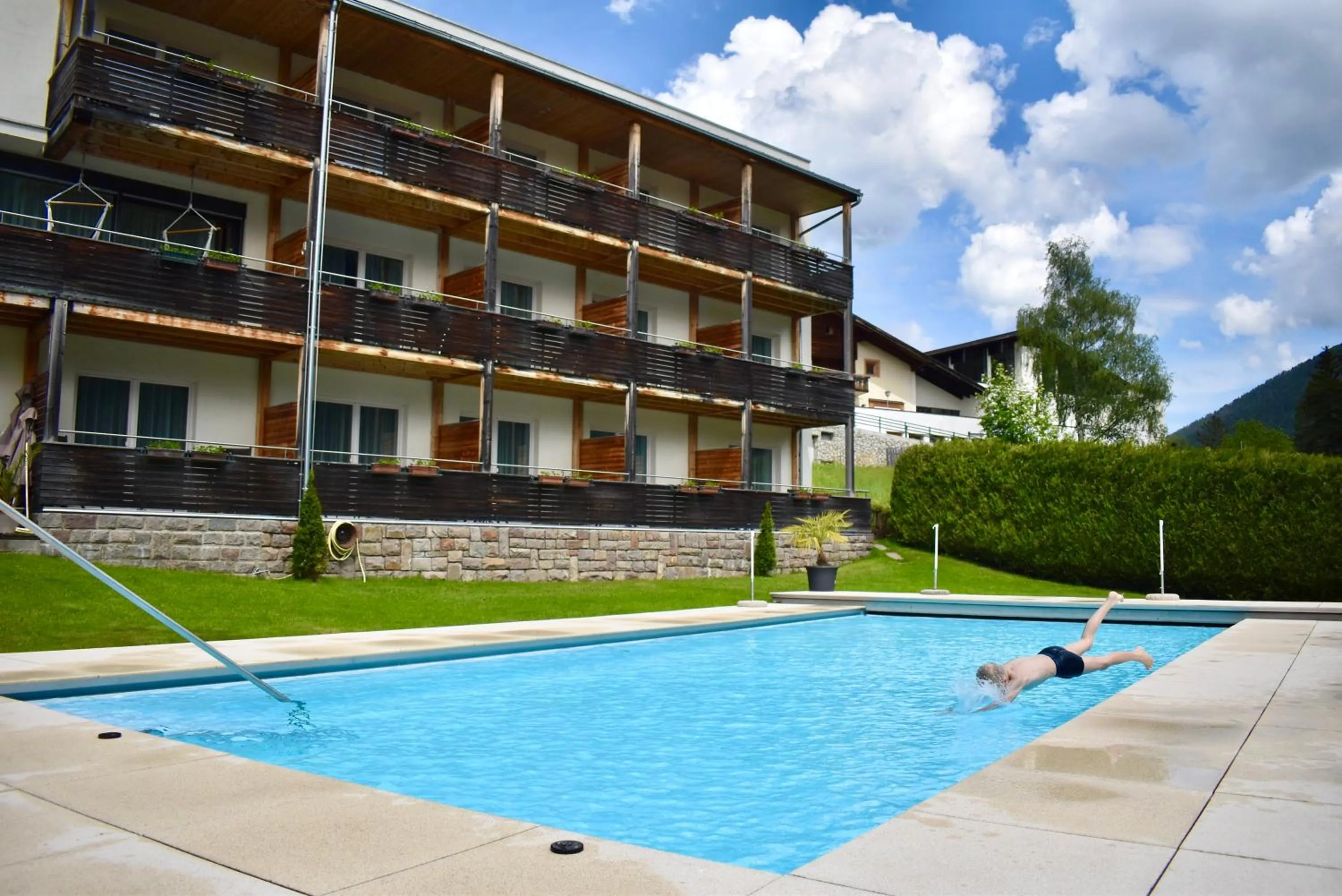 Swimming pool in Kreativ Hotel Landhaus Schweigl