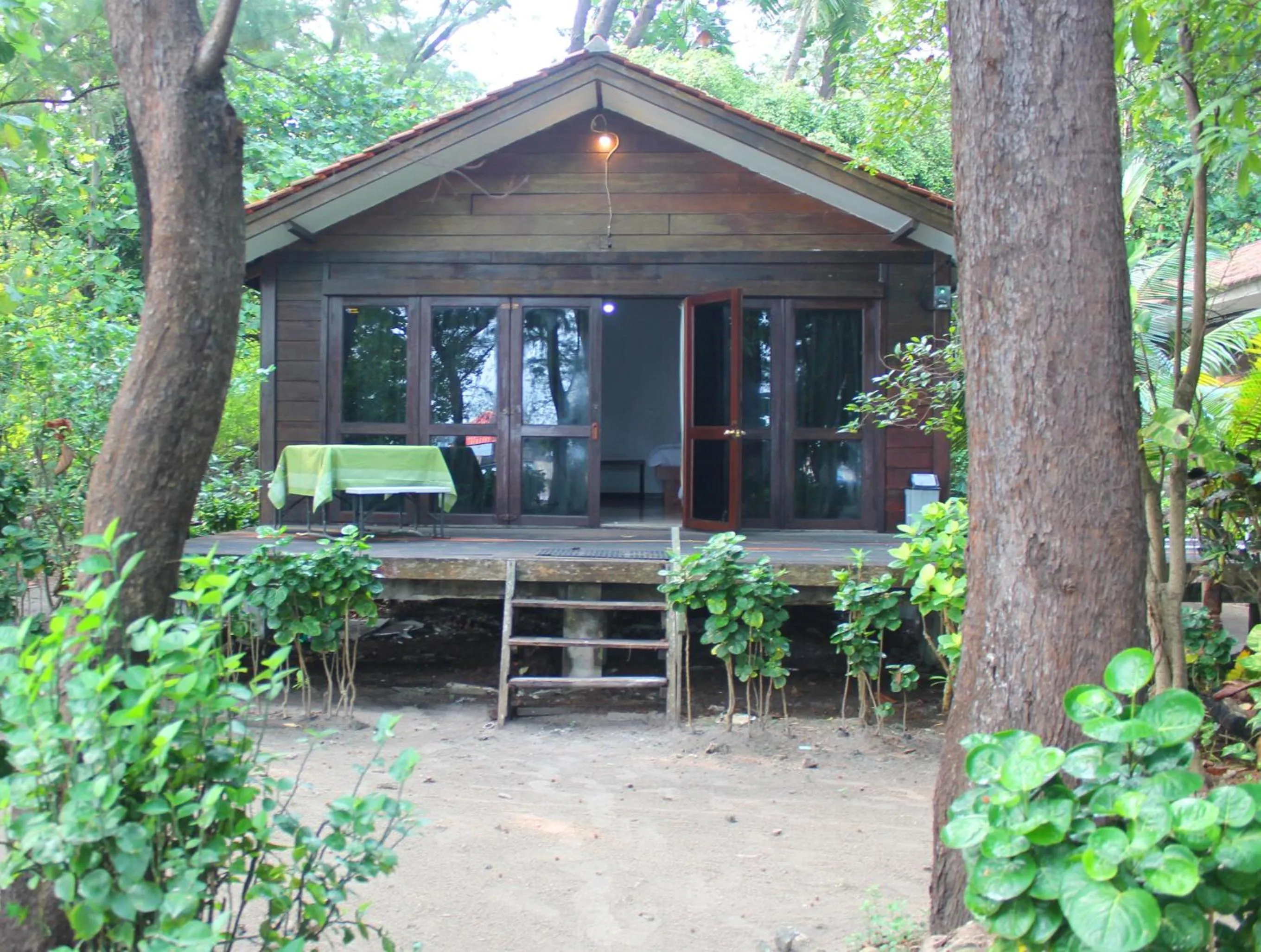 Facade/entrance in Seribu Resort Thousand Island