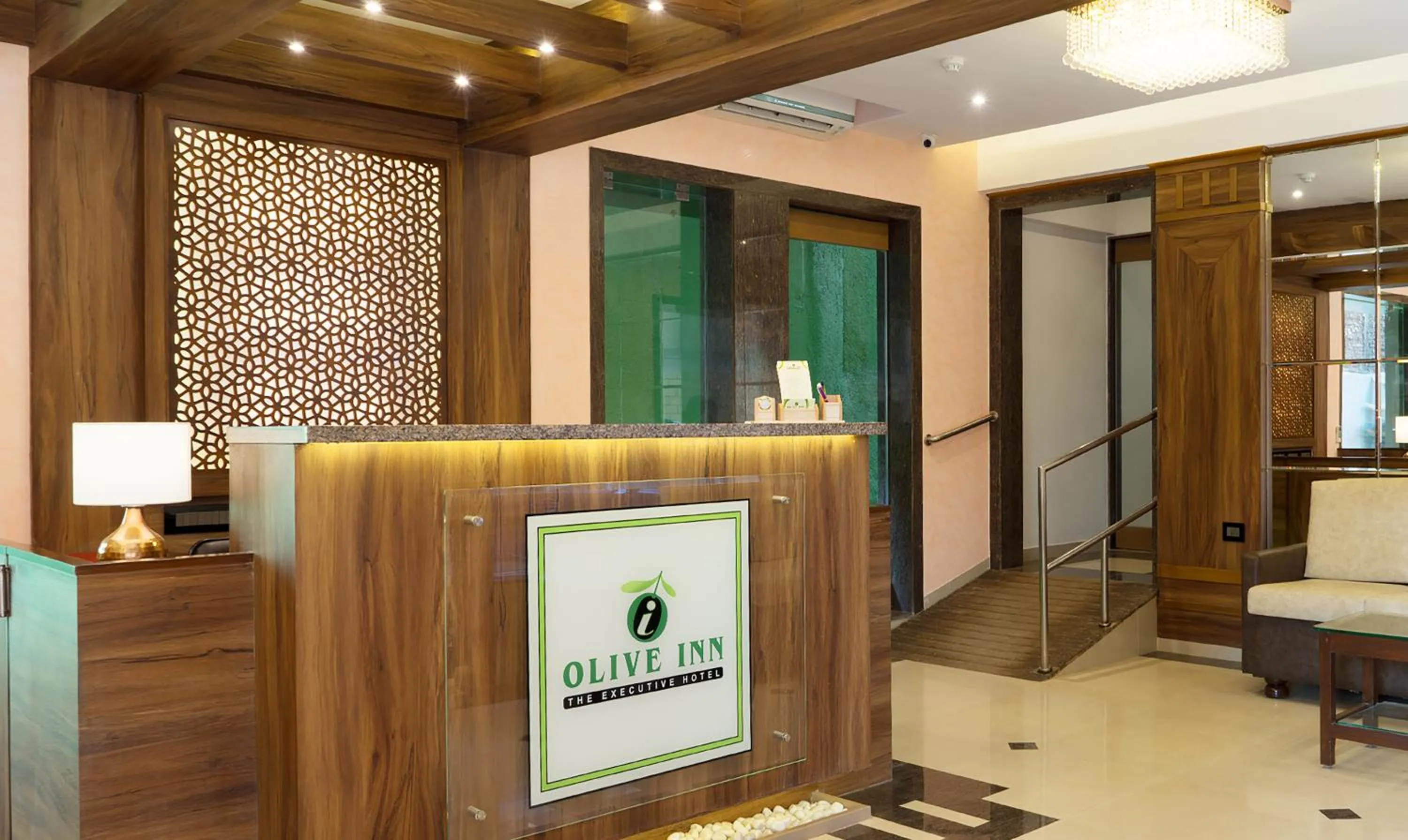 Lobby or reception in Treebo Olive Inn Near BKC