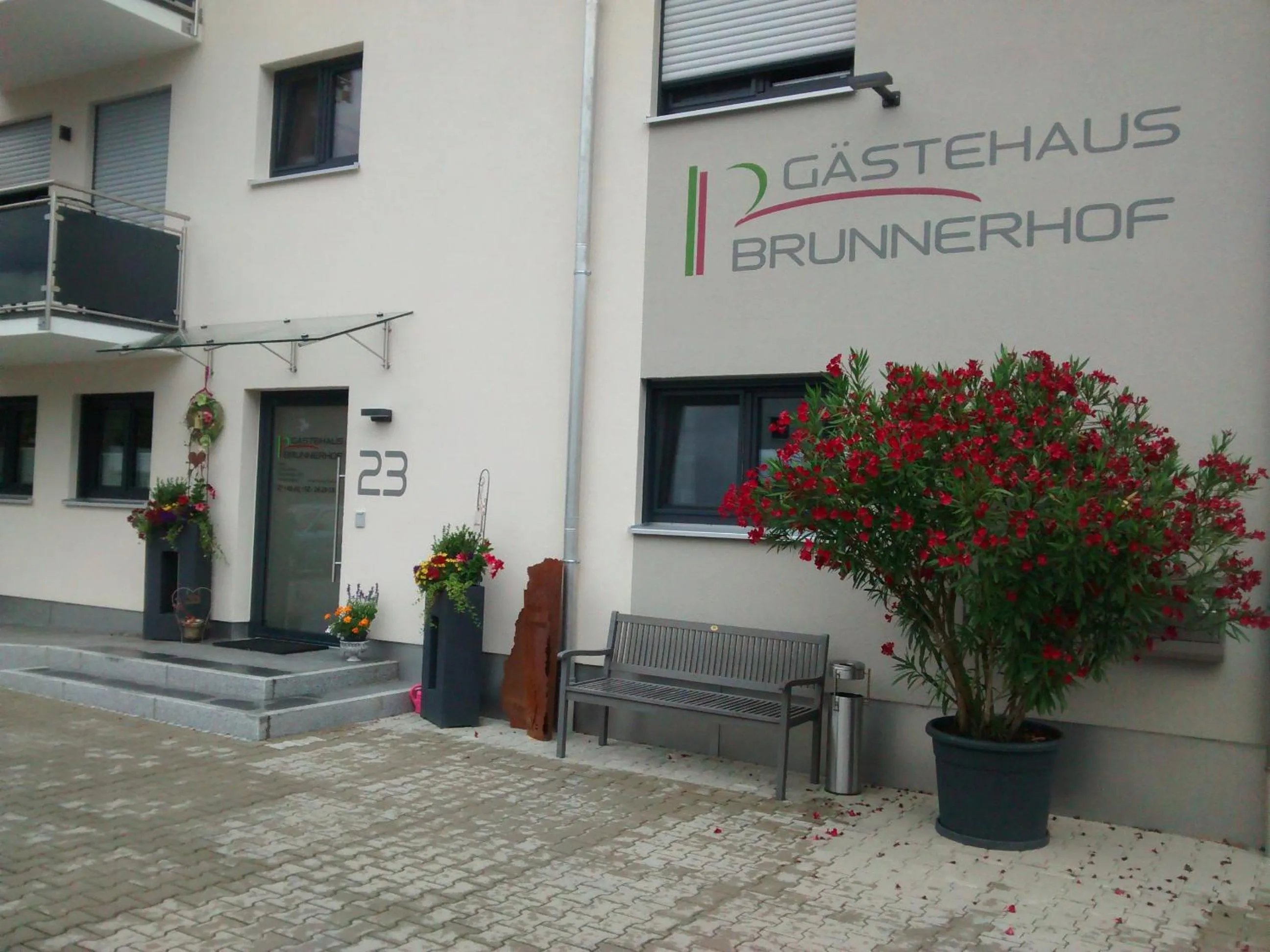 Facade/entrance in Gästehaus Brunnerhof - Eitting