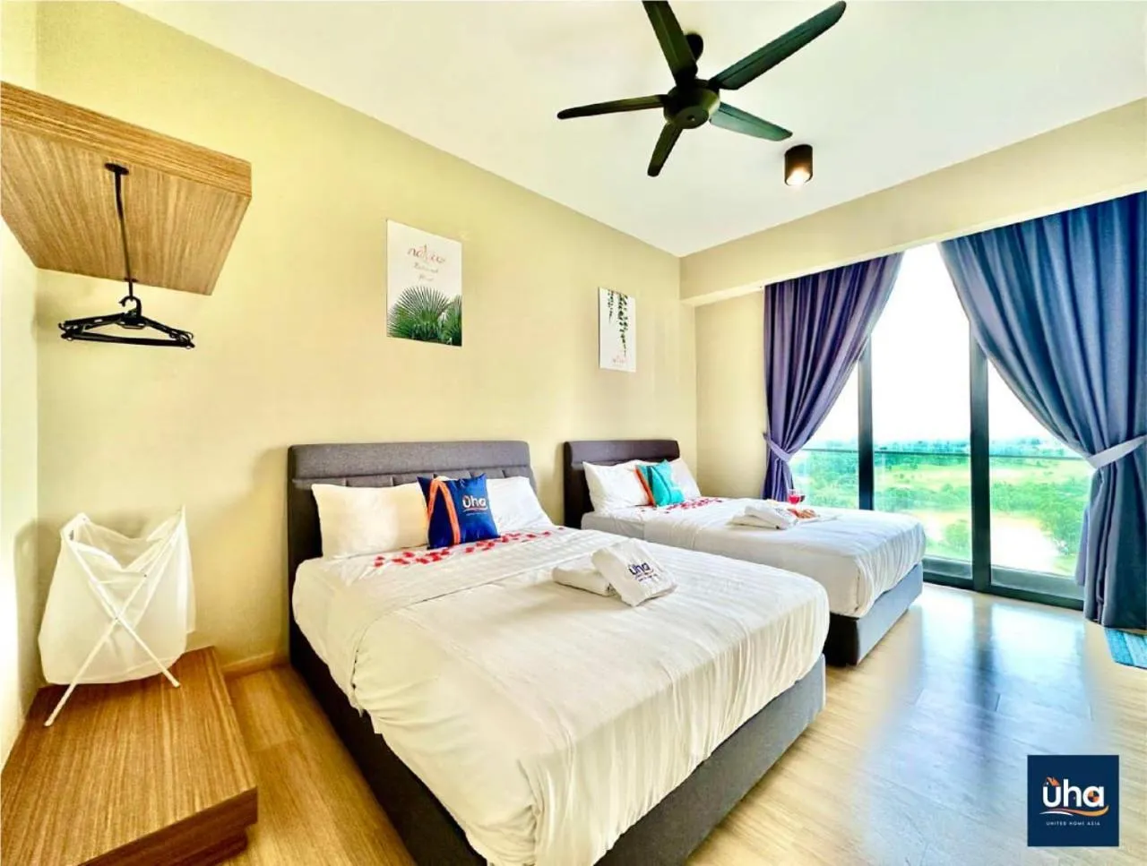 Bed in Cube 8 Teens Taman Mount Austin Apartment by UHA