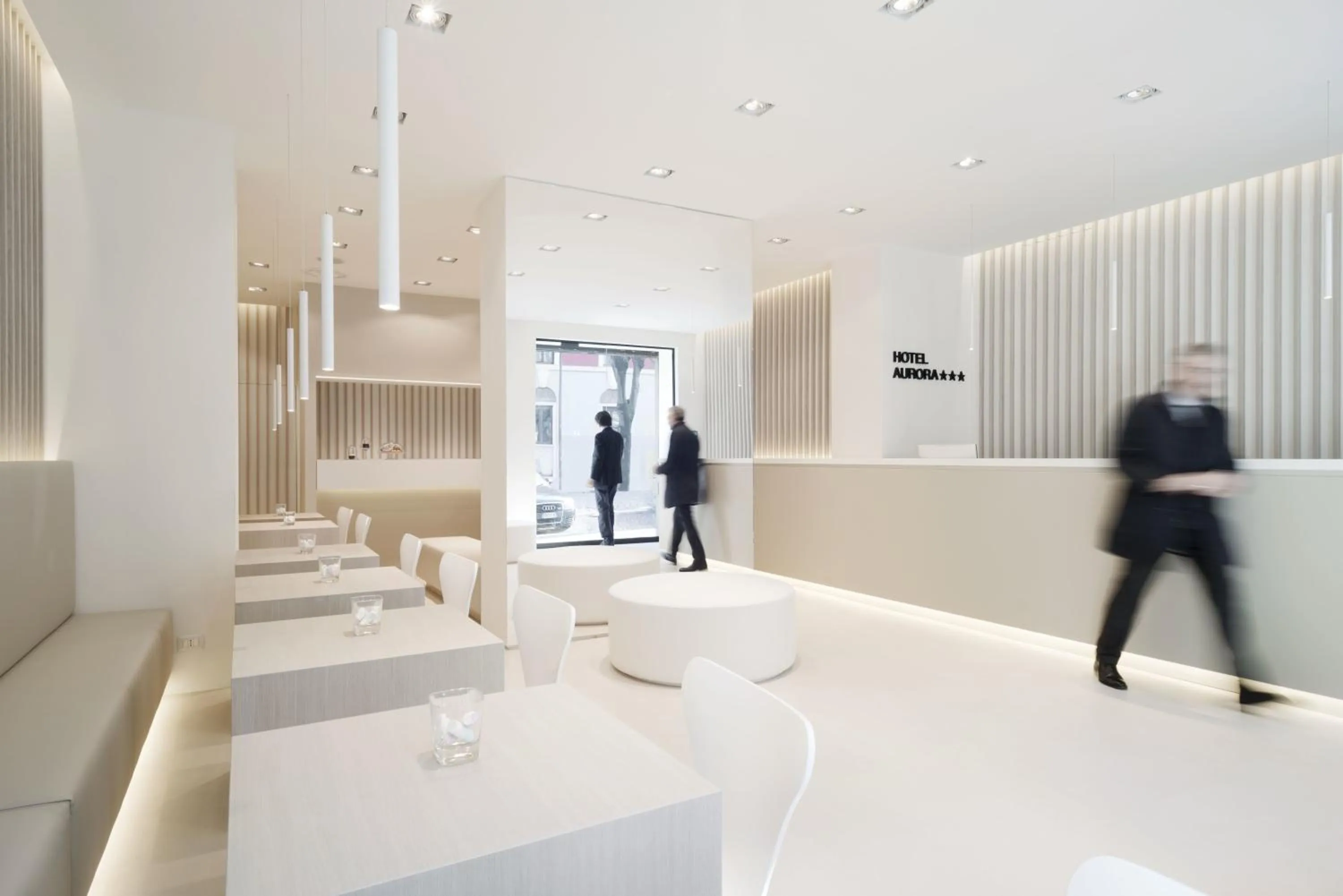 Lobby or reception in Hotel Aurora