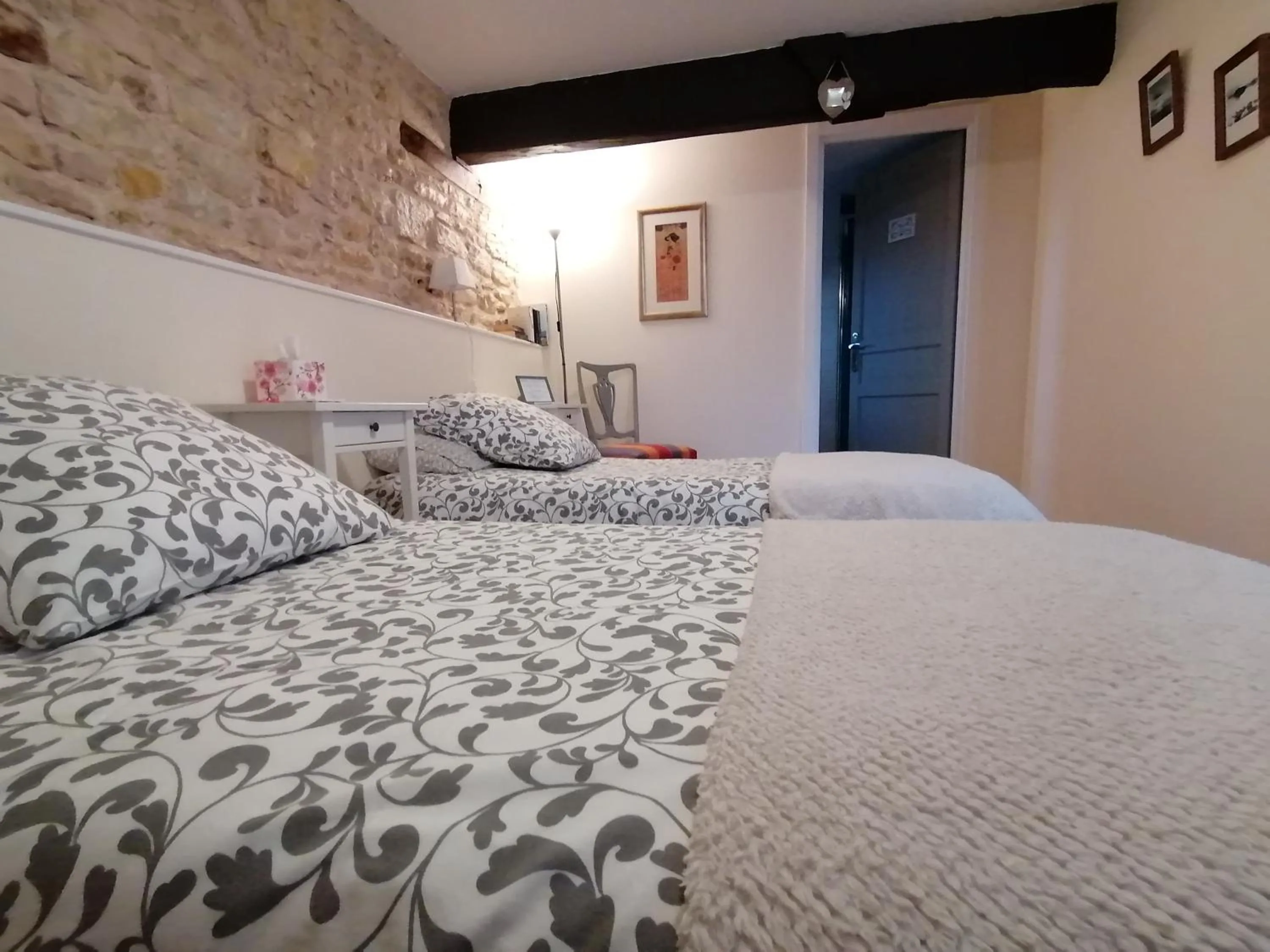 Bedroom, Bed in La Vieille Gorce Chambres d'Hôtes near Civray