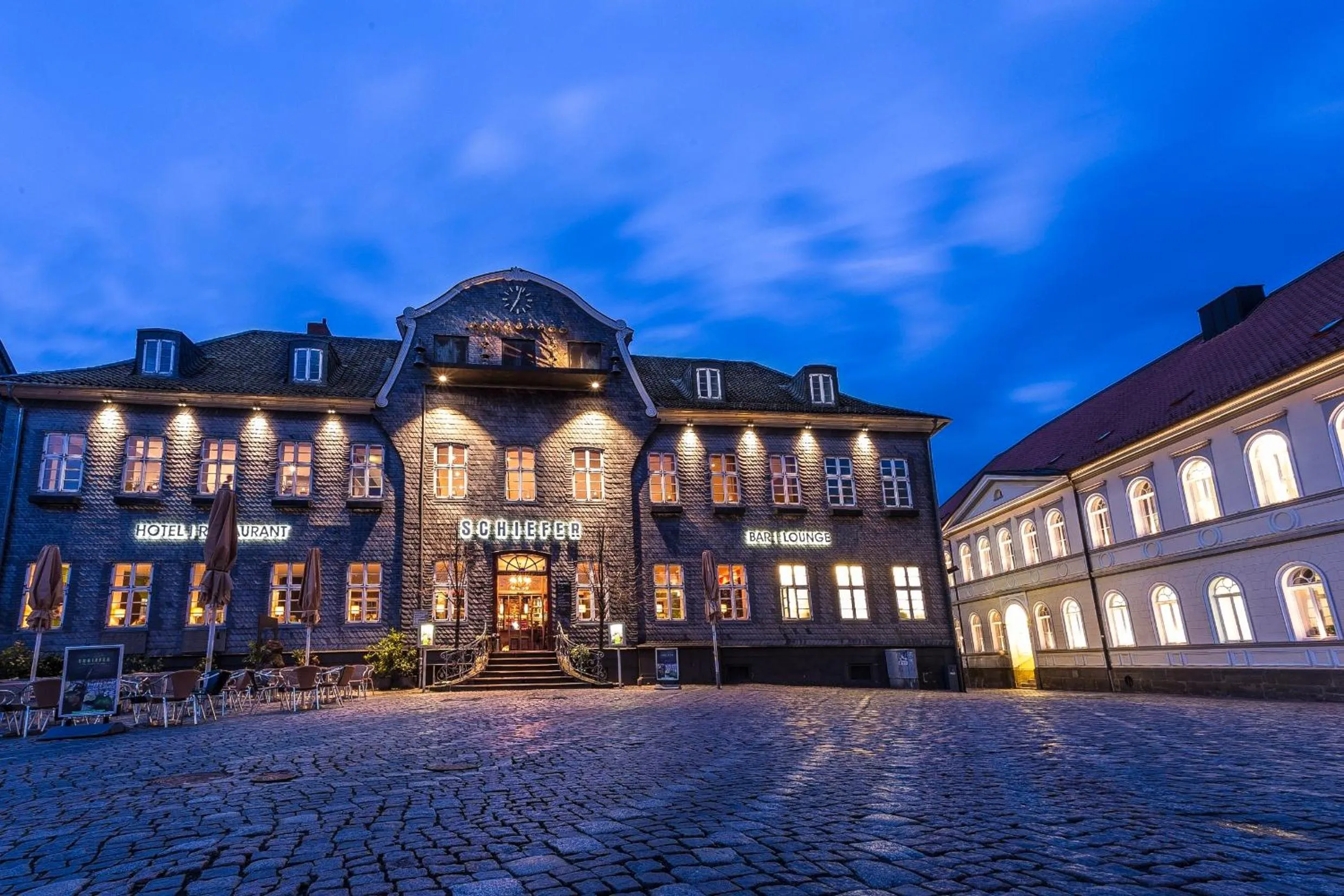 Property building in Schiefer Suite Hotel & Apartments