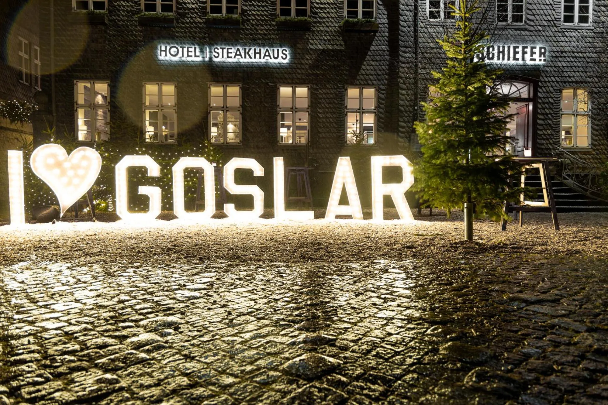 Property building in Schiefer Suite Hotel & Apartments