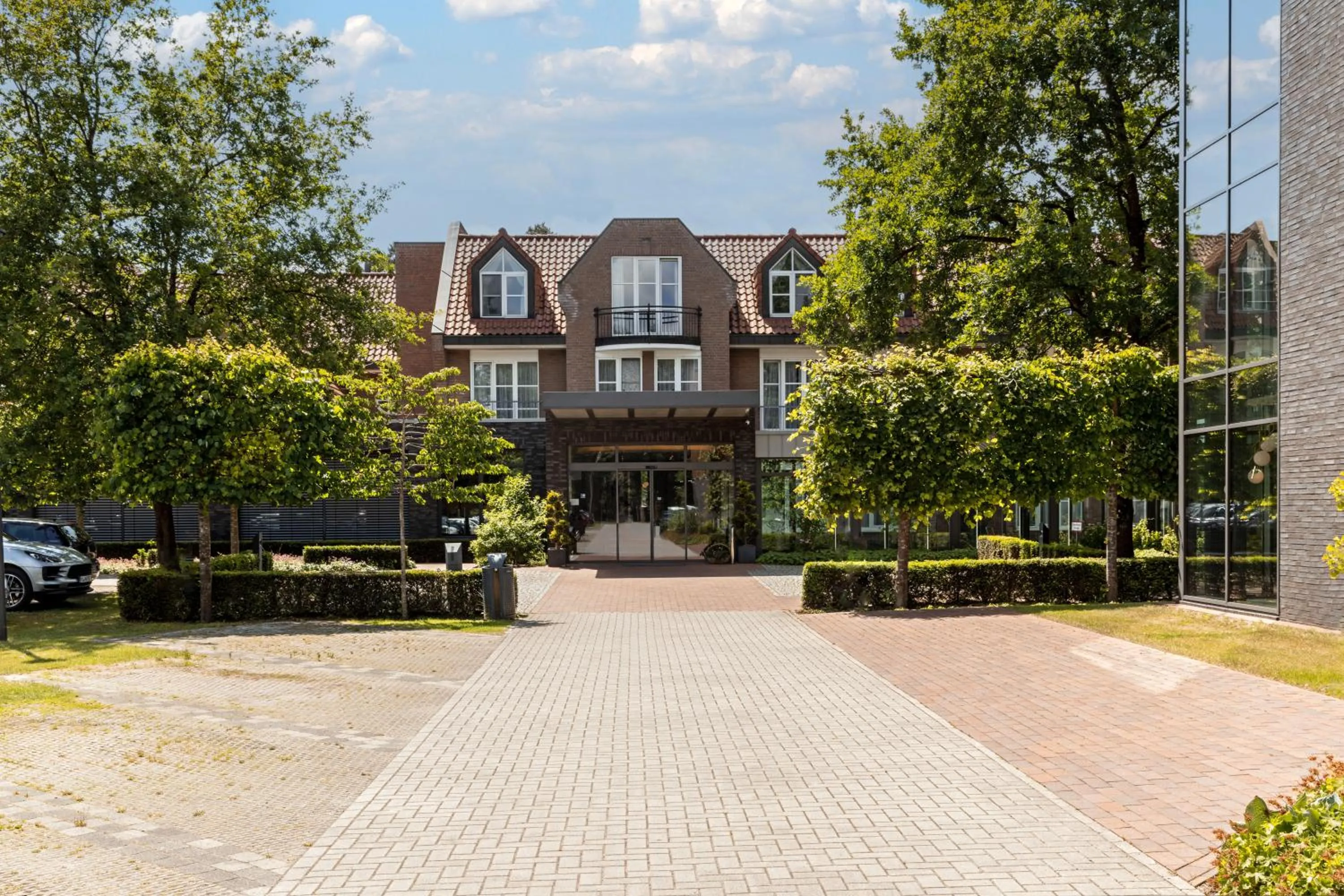 Facade/entrance in Hotel Heidegrund