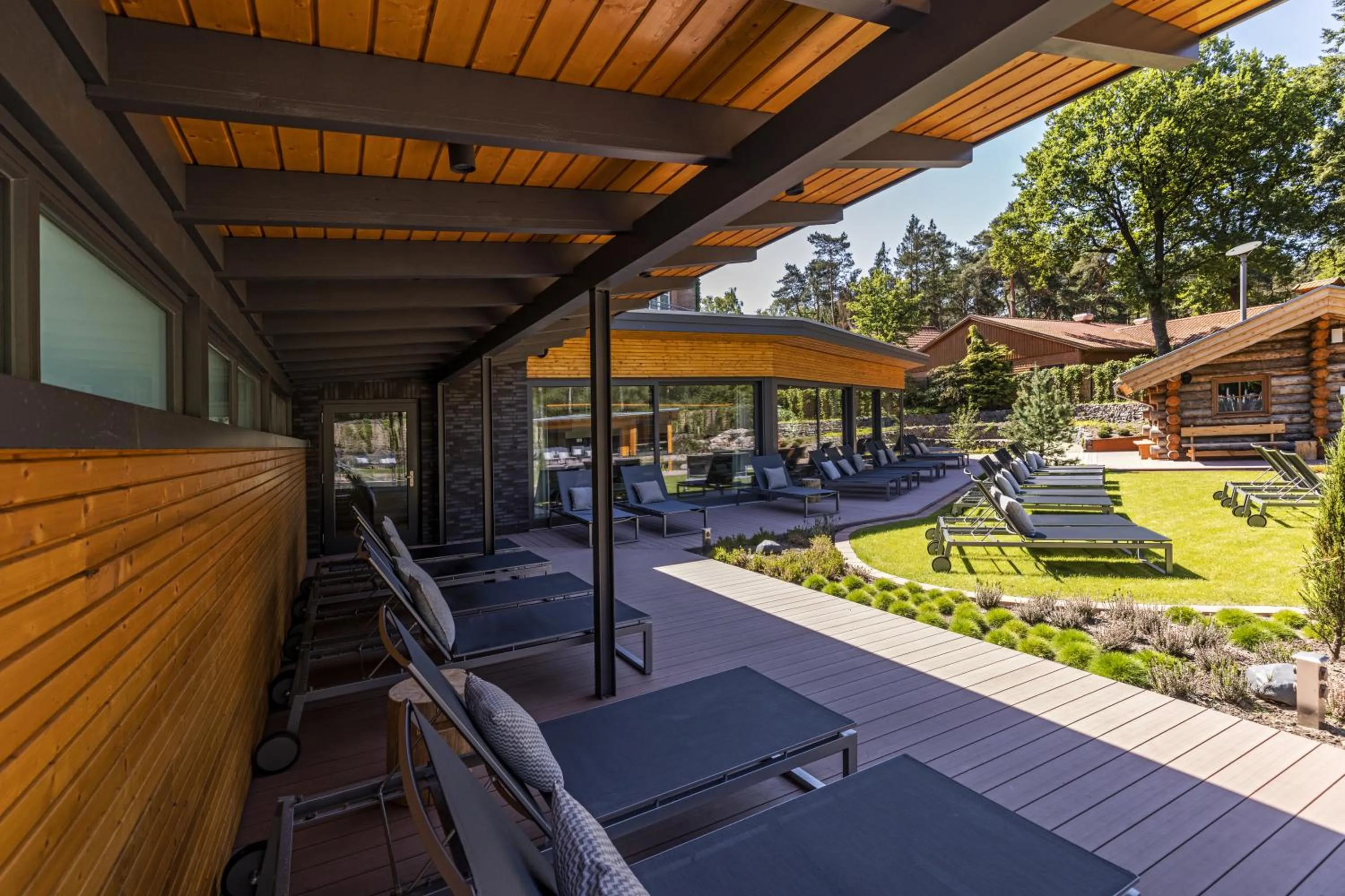 Balcony/Terrace in Hotel Heidegrund