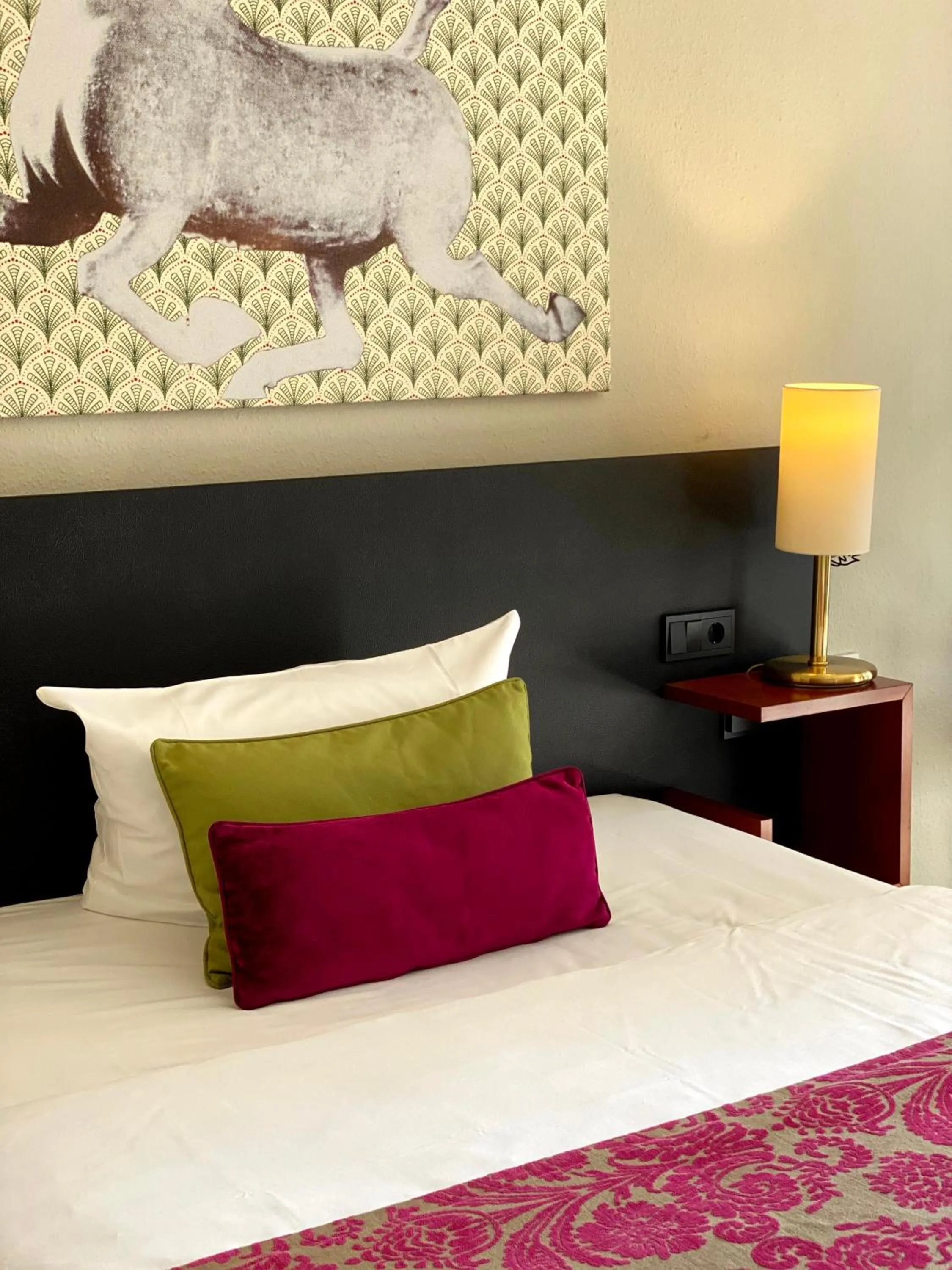 Bed in Hotel Heidegrund