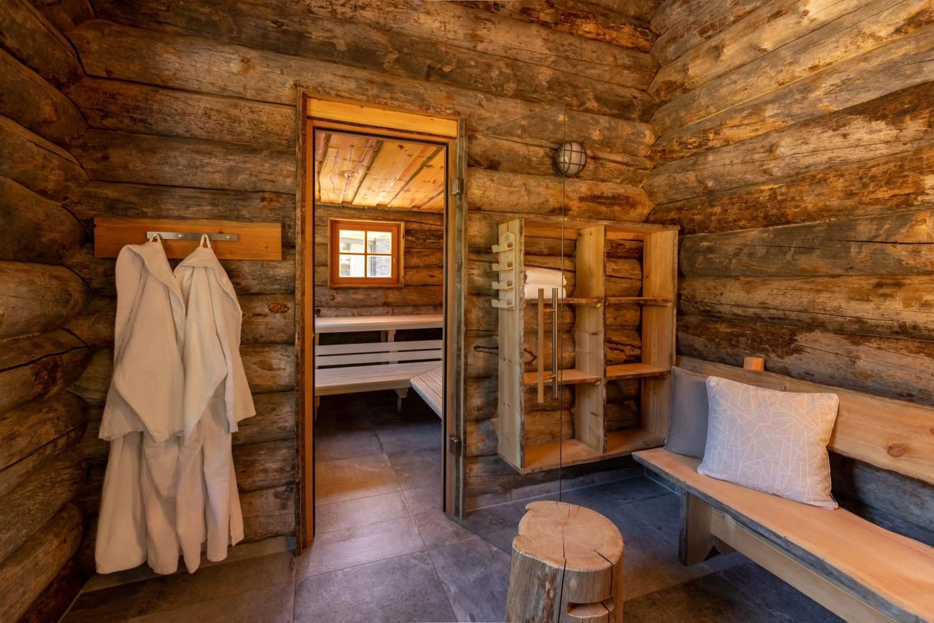 Sauna in Hotel Heidegrund