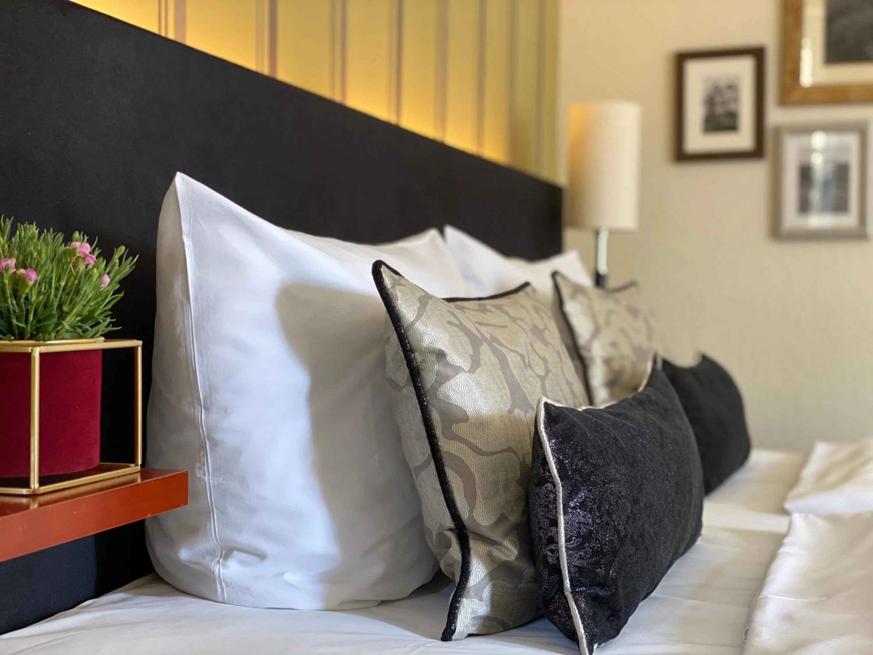 Bed in Hotel Heidegrund