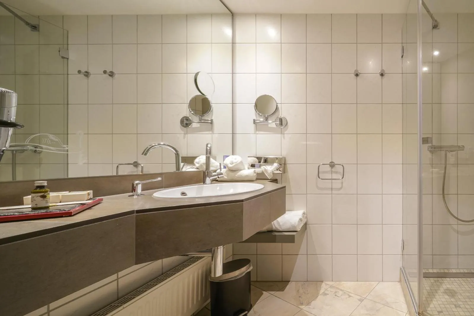 Shower in Hotel Heidegrund