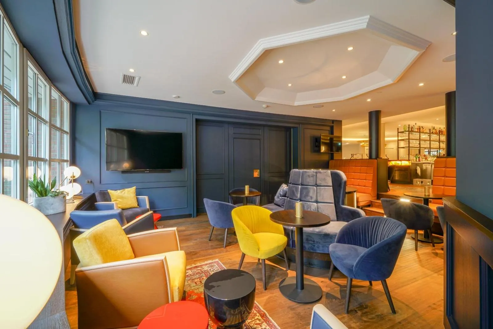 Communal lounge/ TV room in Hotel Heidegrund