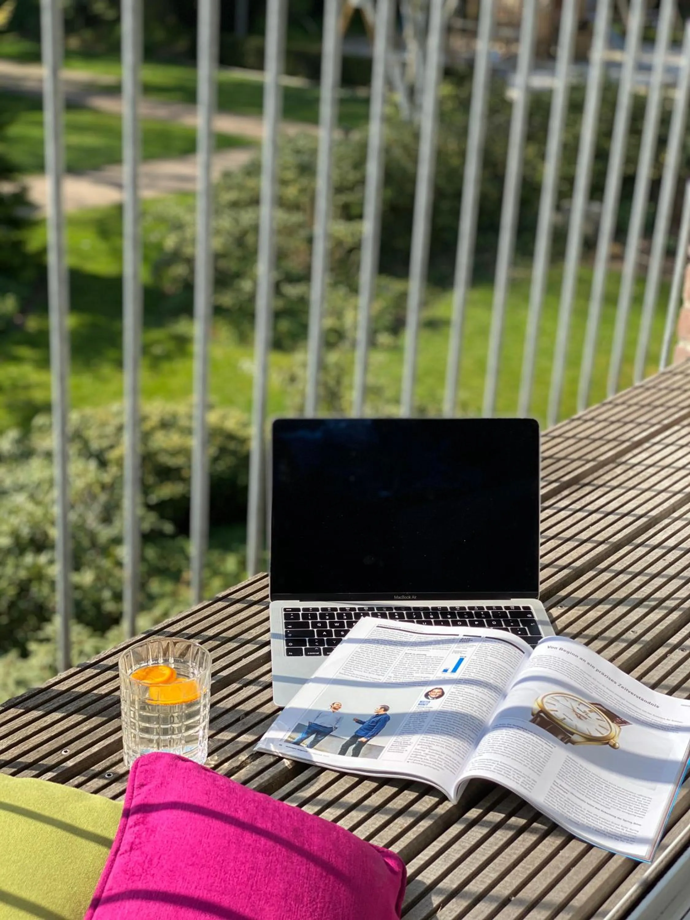 Balcony/Terrace in Hotel Heidegrund