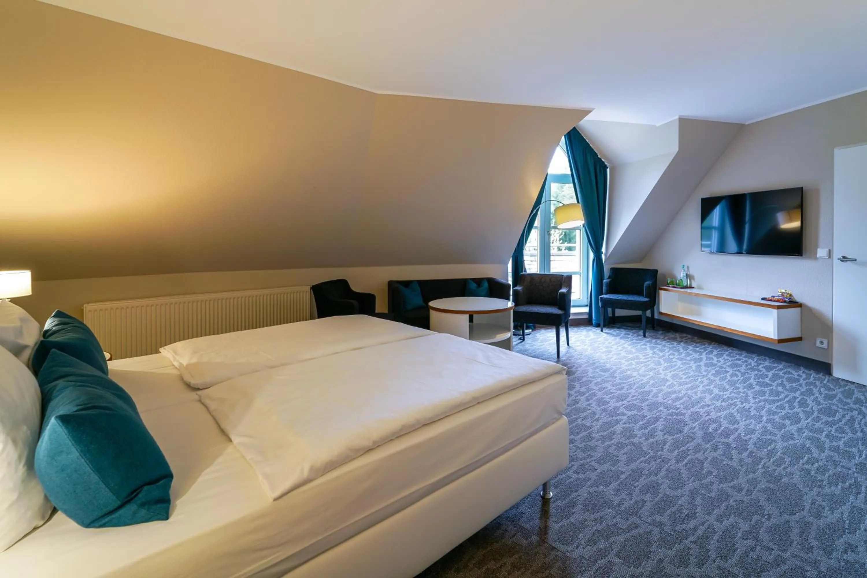 Bed in Hotel Heidegrund