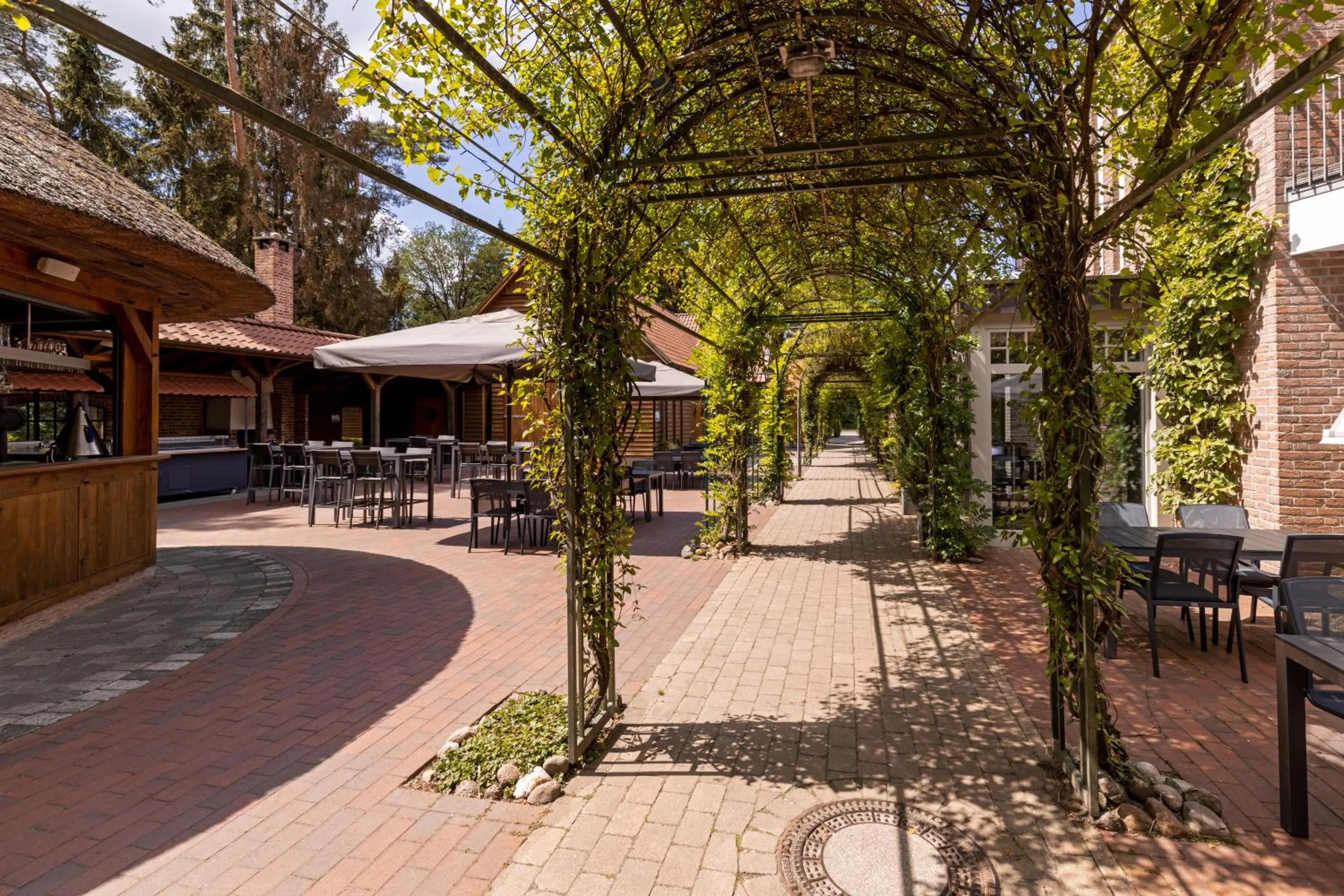 Garden in Hotel Heidegrund