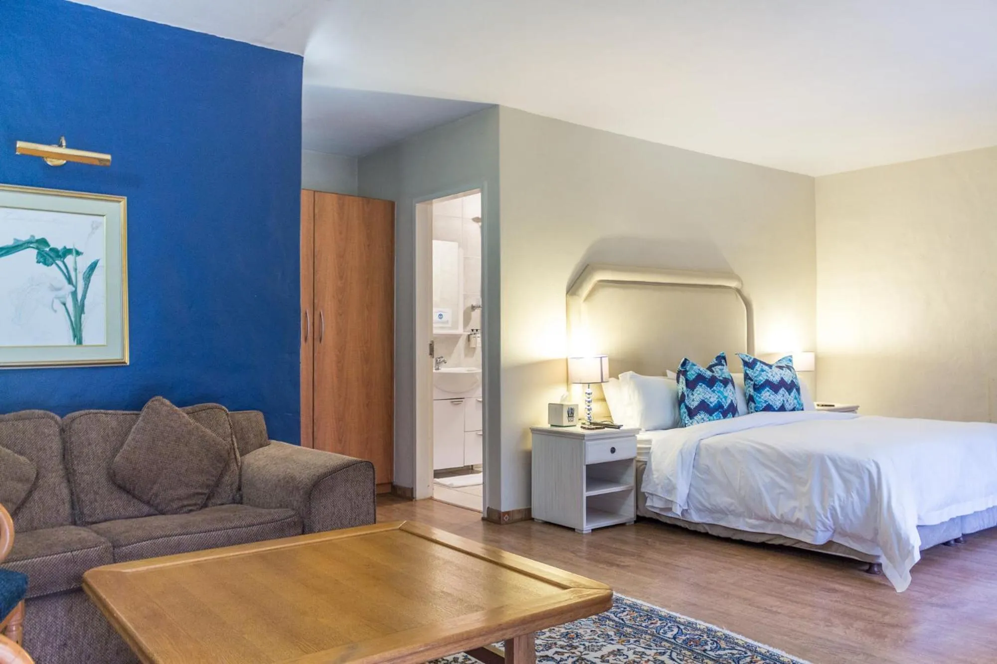 Bedroom, Bed in Thatchfoord Lodge