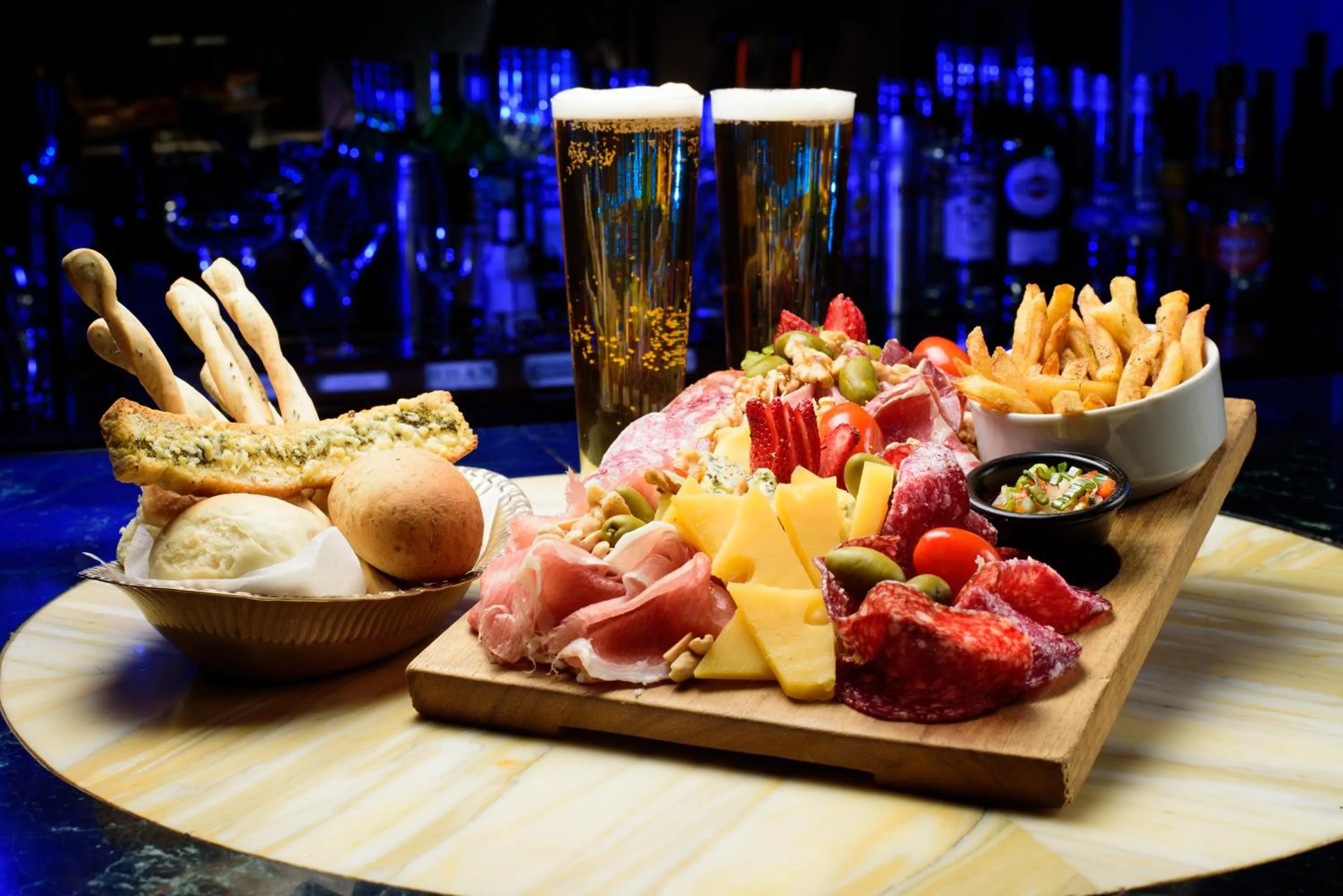 Food close-up in Lagos Del Calafate