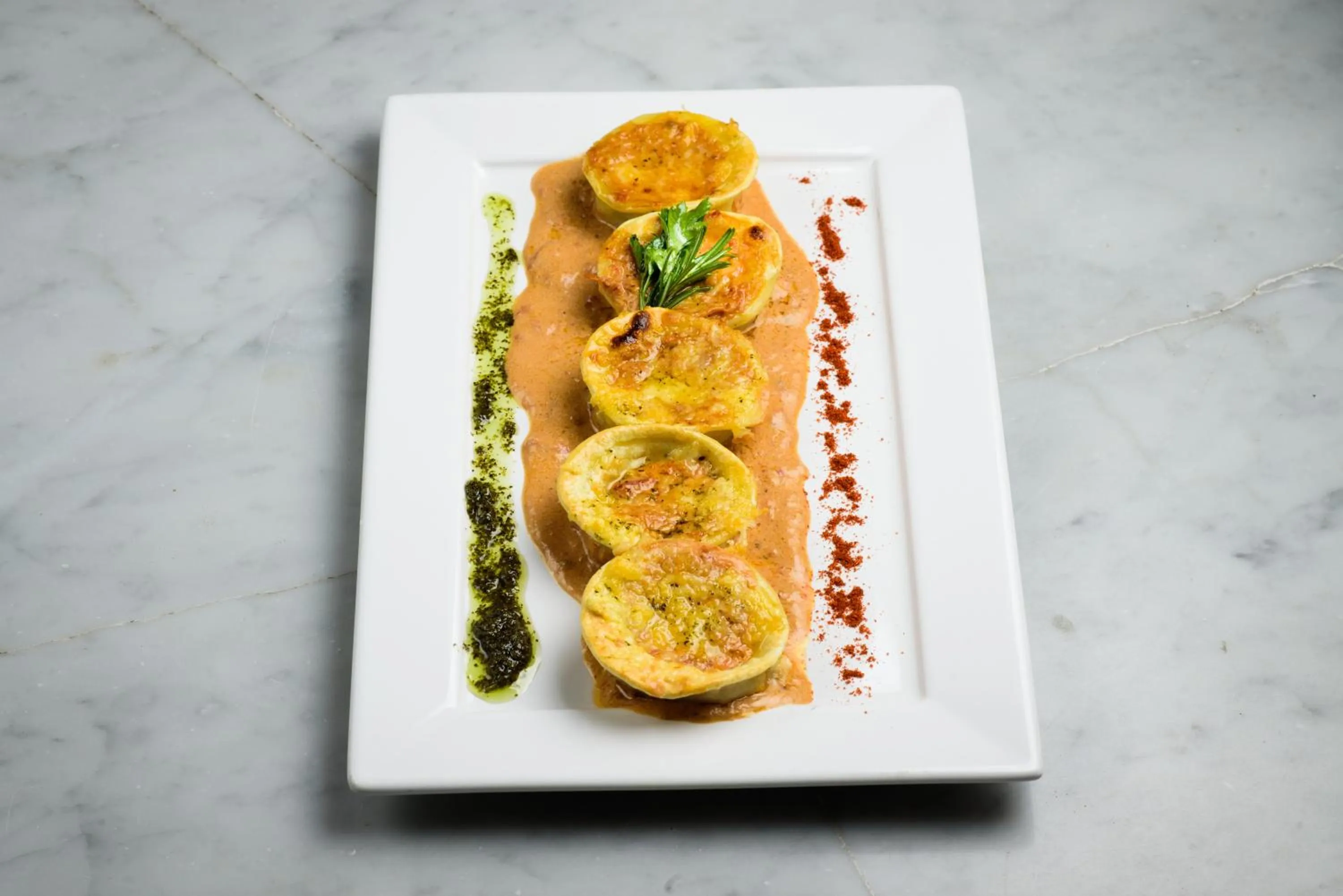 Food close-up in Lagos Del Calafate