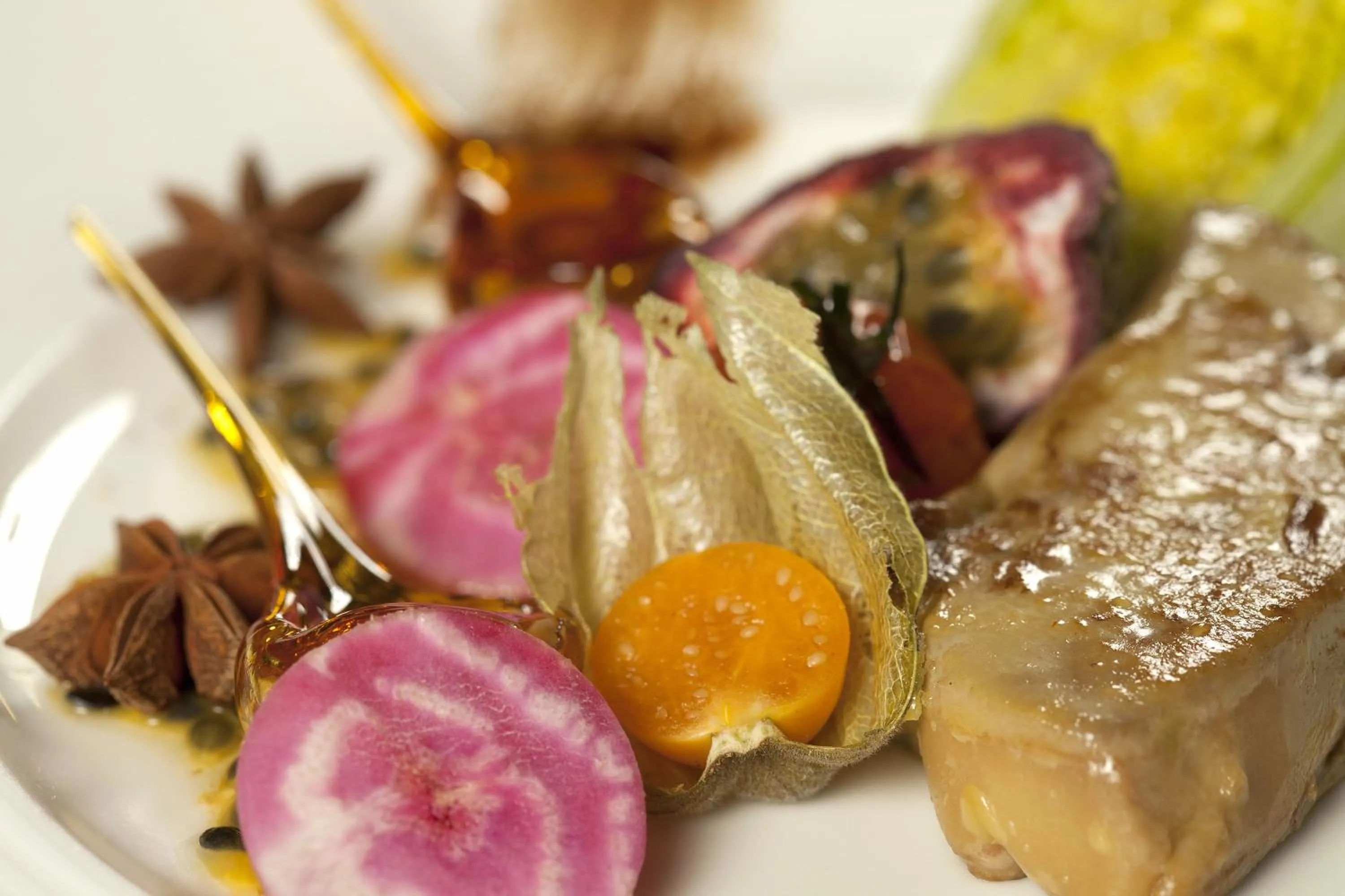 Food close-up in Logis Hôtel Restaurant Relais Du Gué De Selle