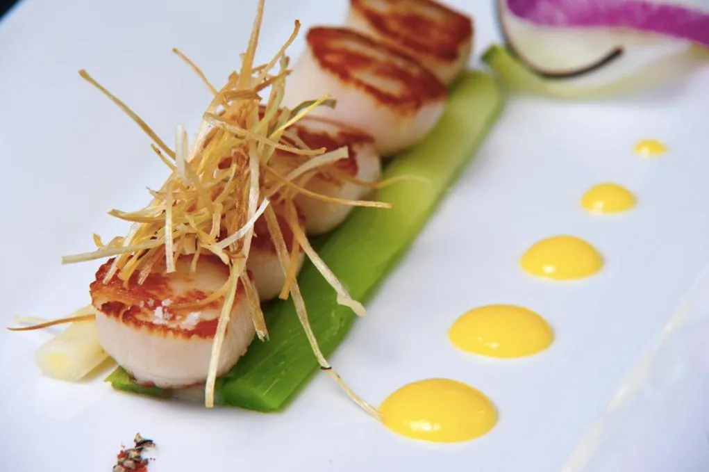 Food close-up in Logis Hôtel Restaurant Relais Du Gué De Selle