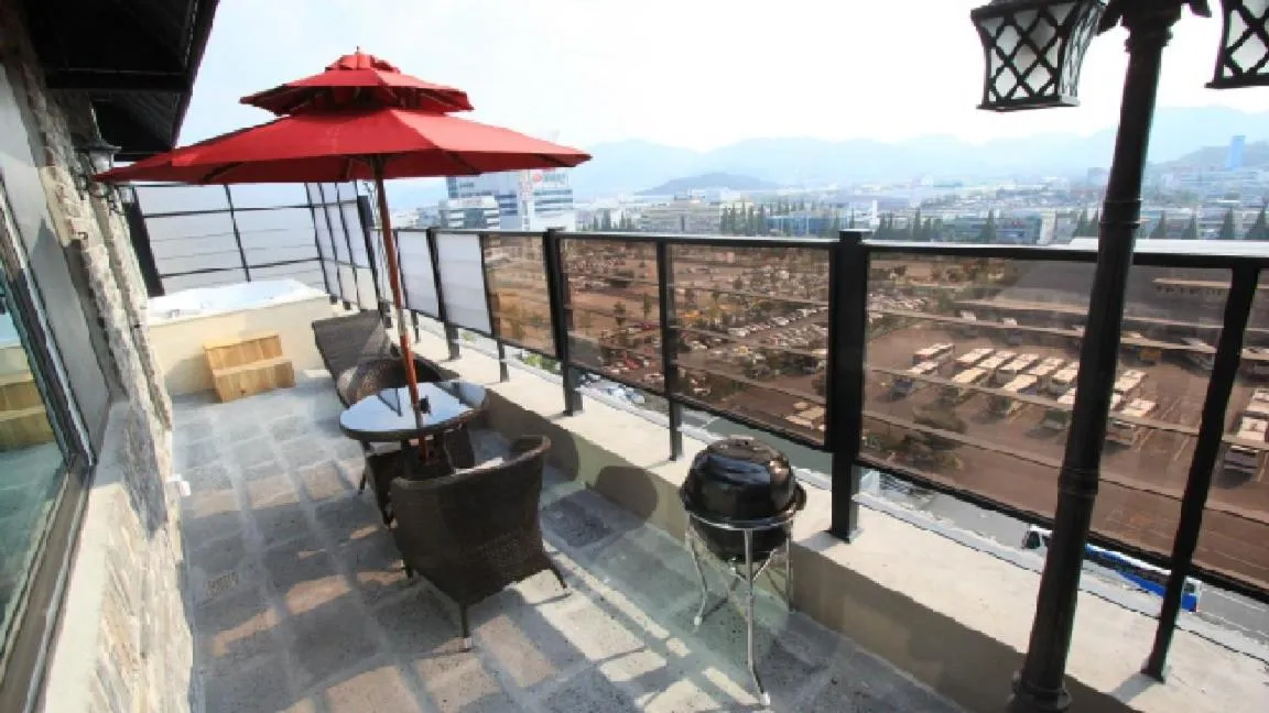 BBQ facilities in Praha Boutique Hotel