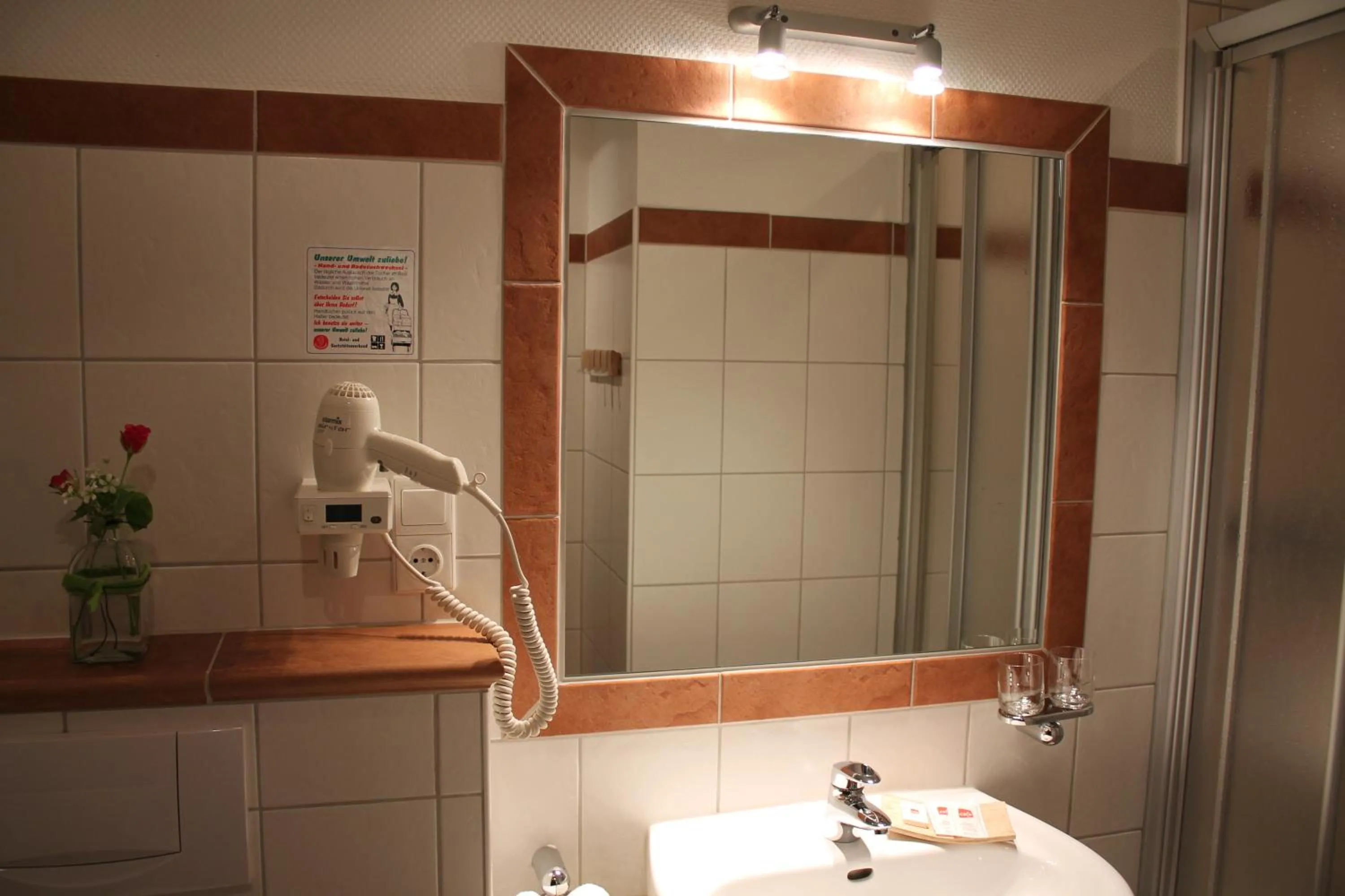Bathroom in Wüllner's Landgasthof