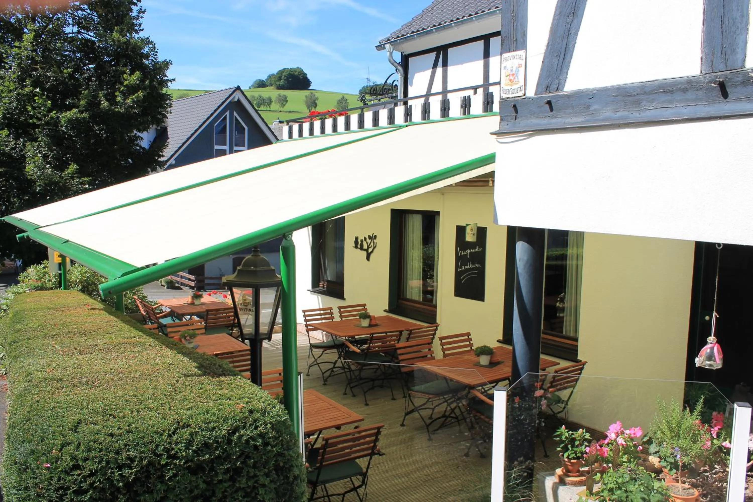 Garden in Wüllner's Landgasthof