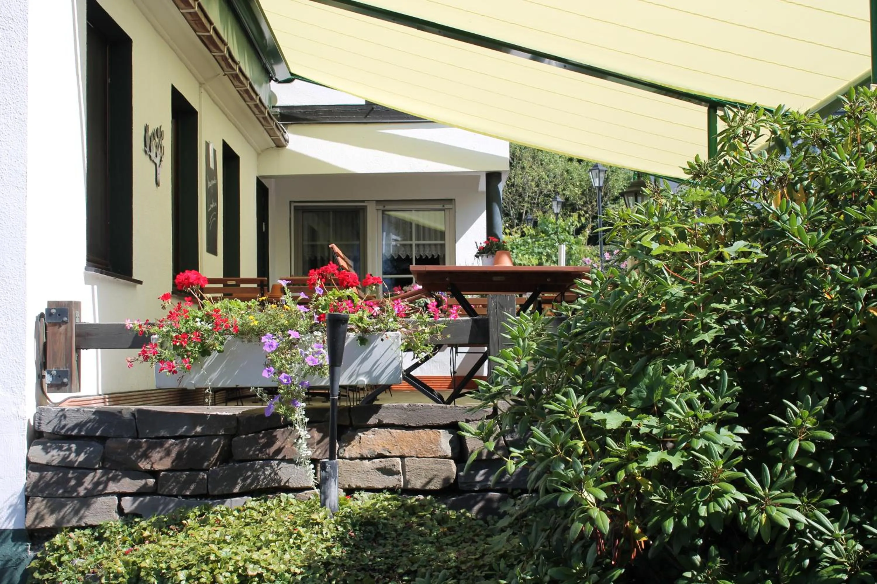 Garden in Wüllner's Landgasthof