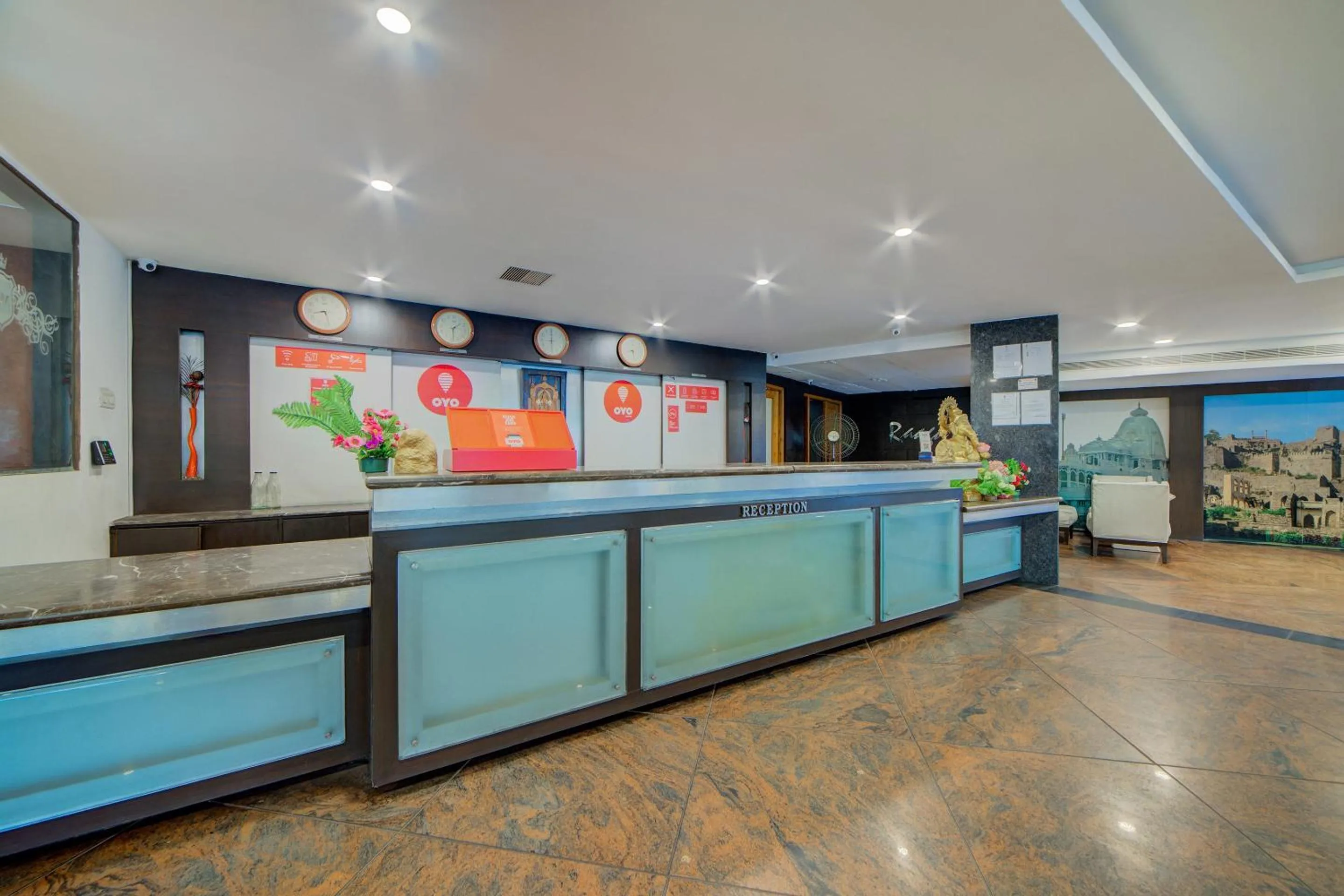 Lobby or reception in Hotel O Kachiguda Railway Station