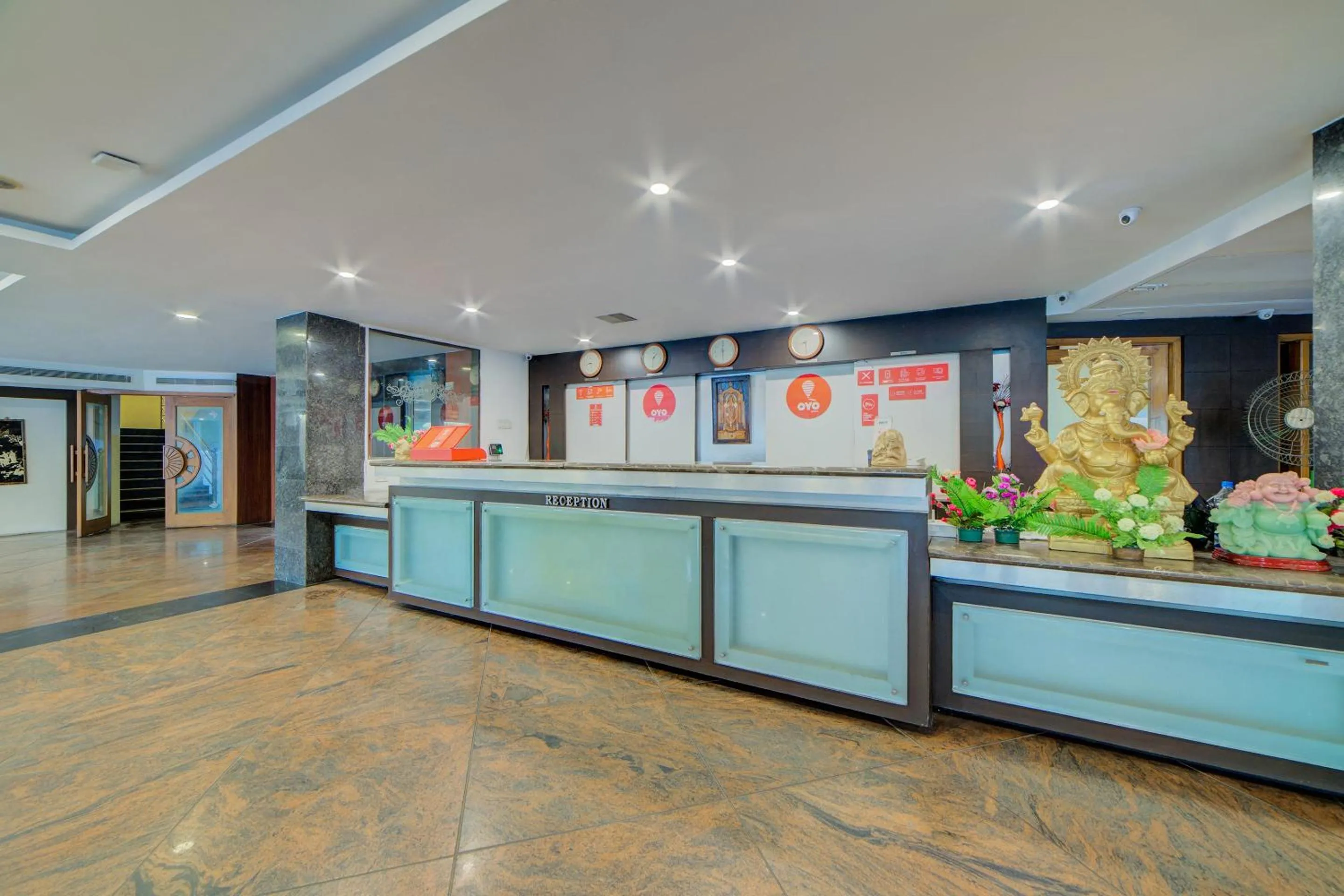 Lobby or reception in Hotel O Kachiguda Railway Station