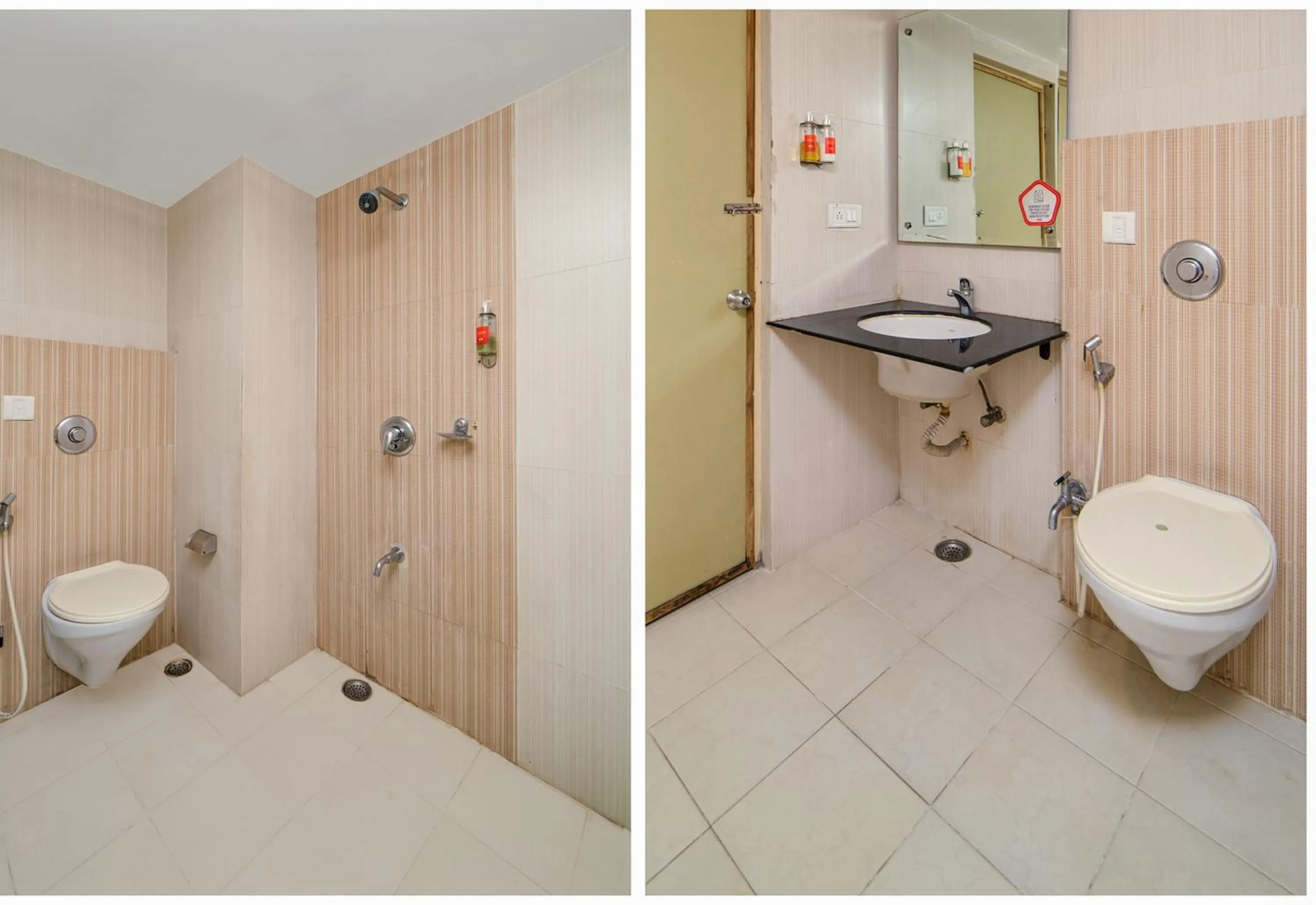 Bathroom in Hotel O Kachiguda Railway Station