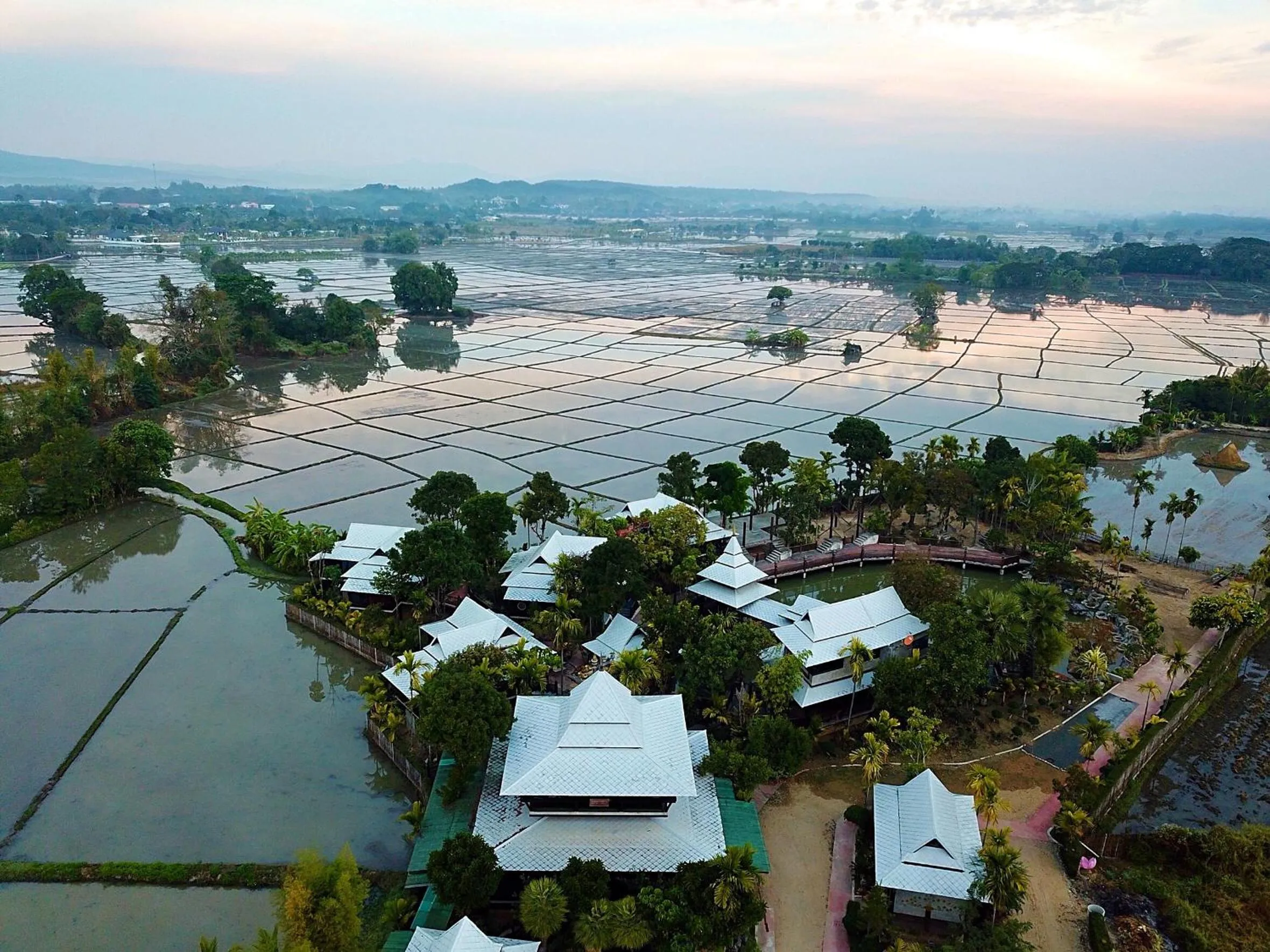 Bird's eye view in Bantunglom Resort