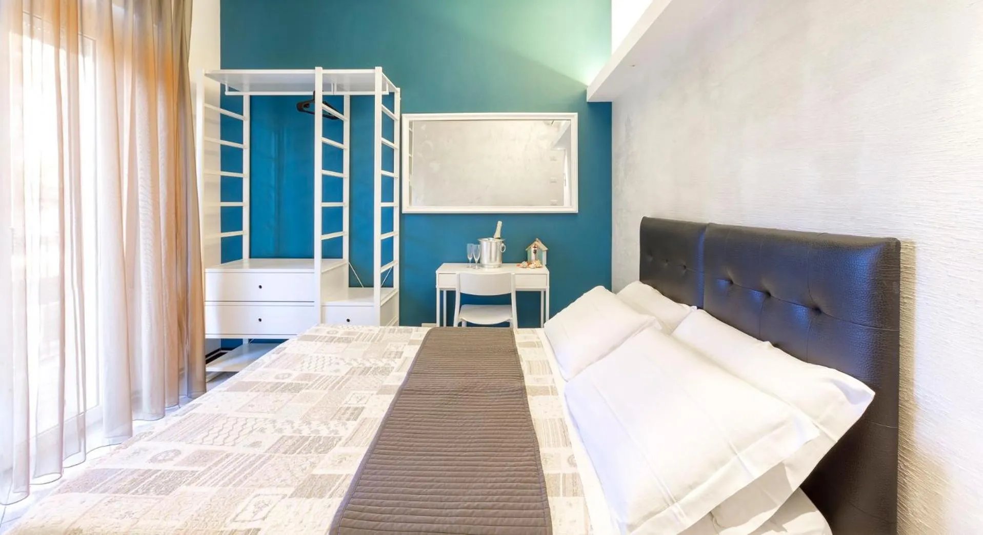 Bed in Hotel La Nidiola