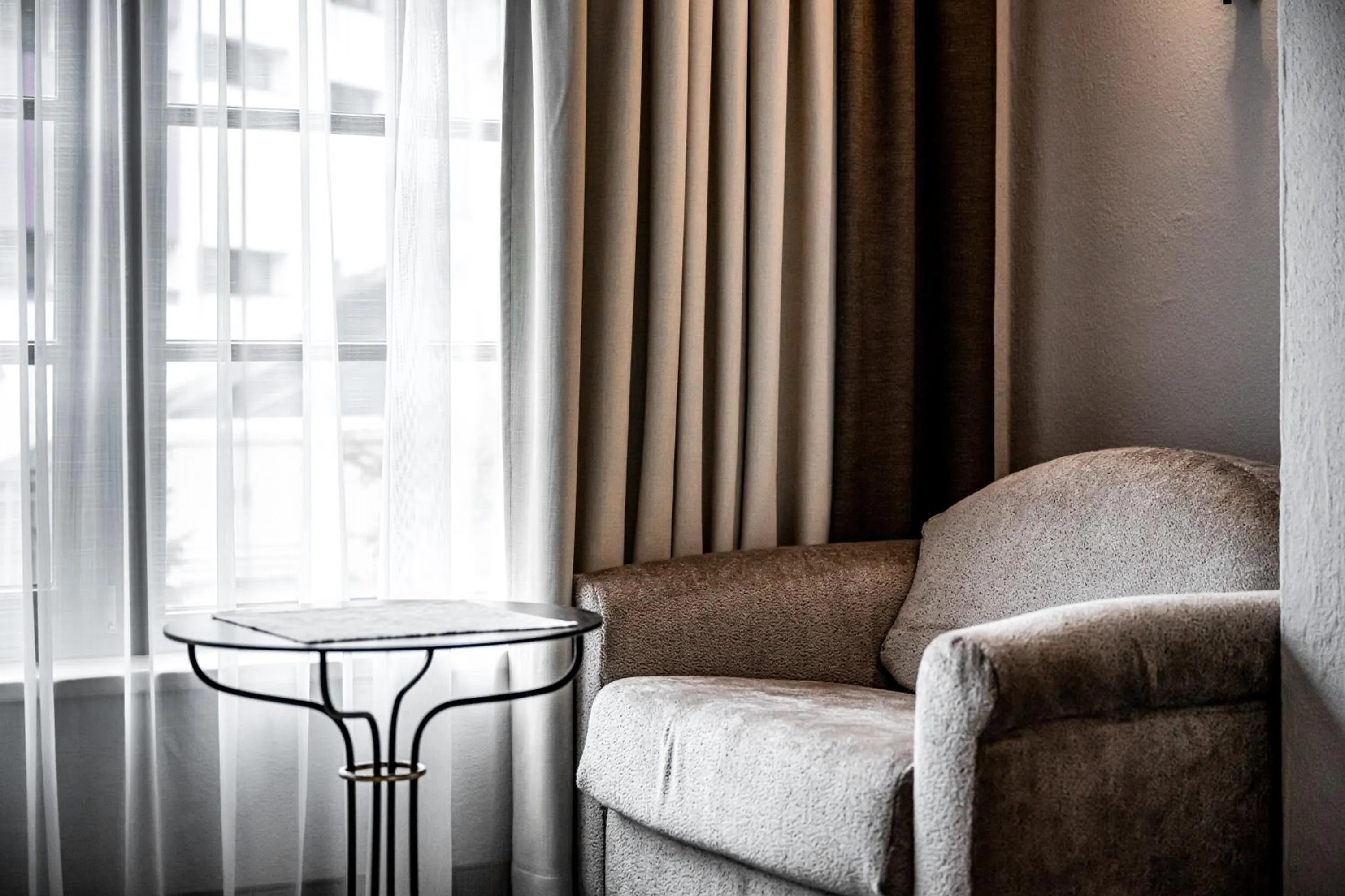 Seating area in Hotel Alpina Sölden - Adults Only